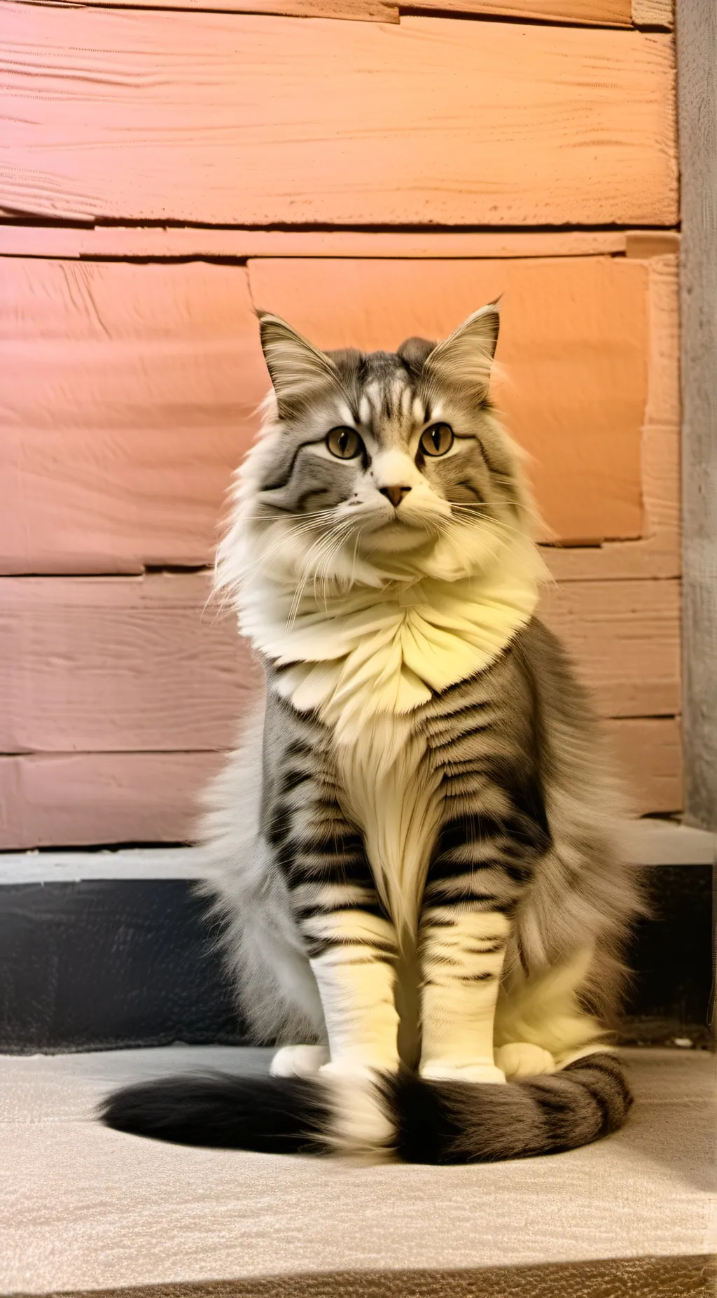 ai character:  (your cat)  background