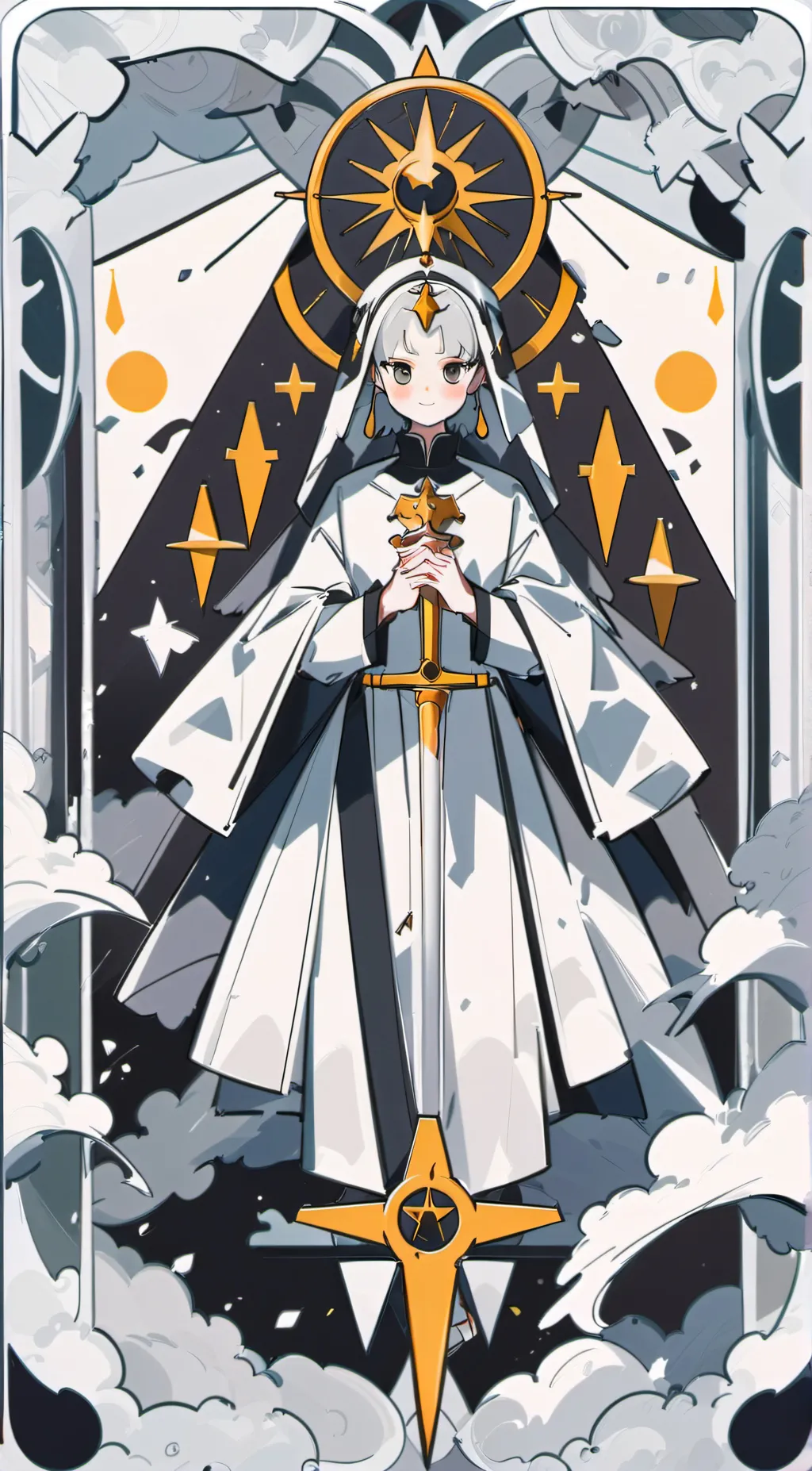 ai character: The end 😔 background