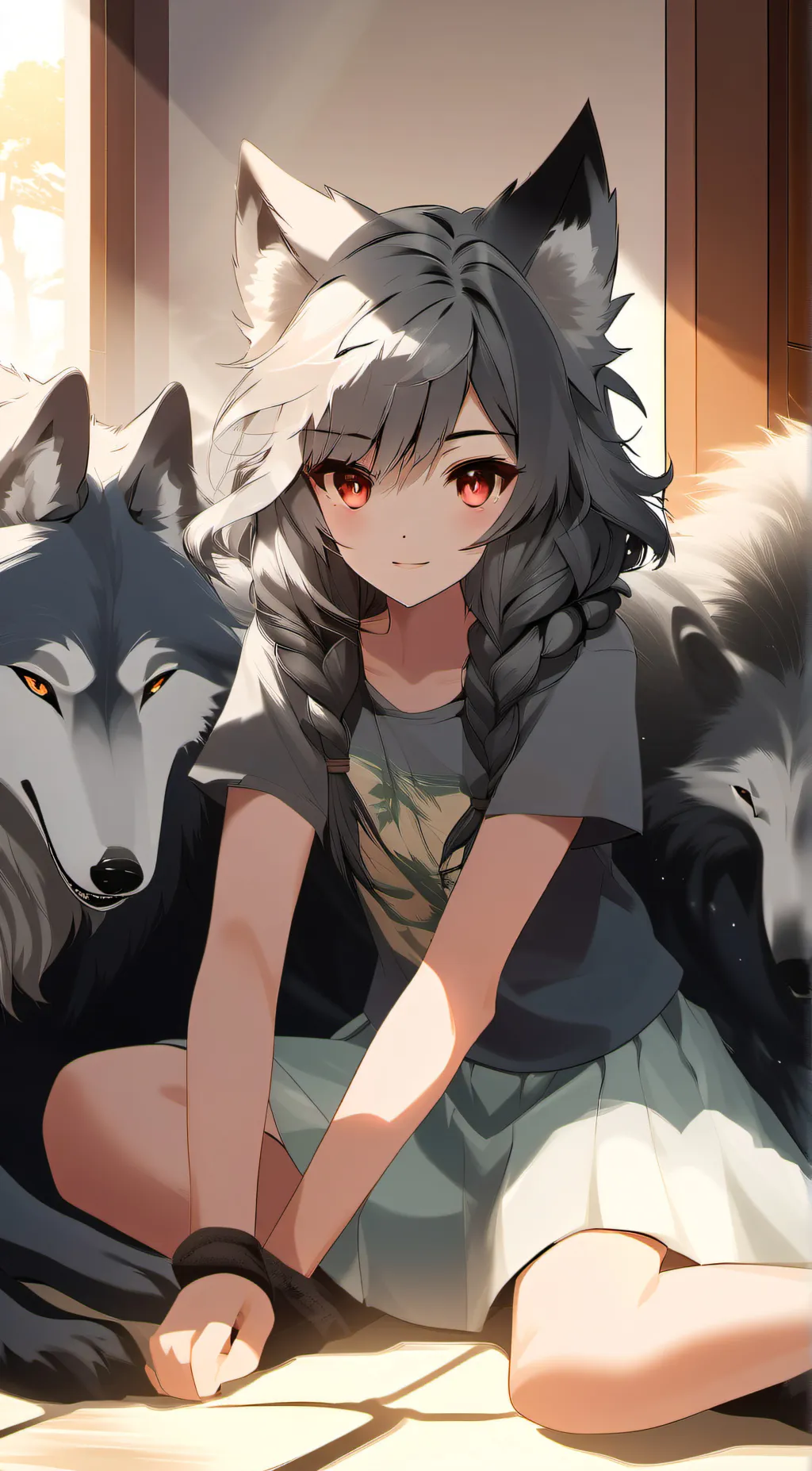 ai character: Sarah background