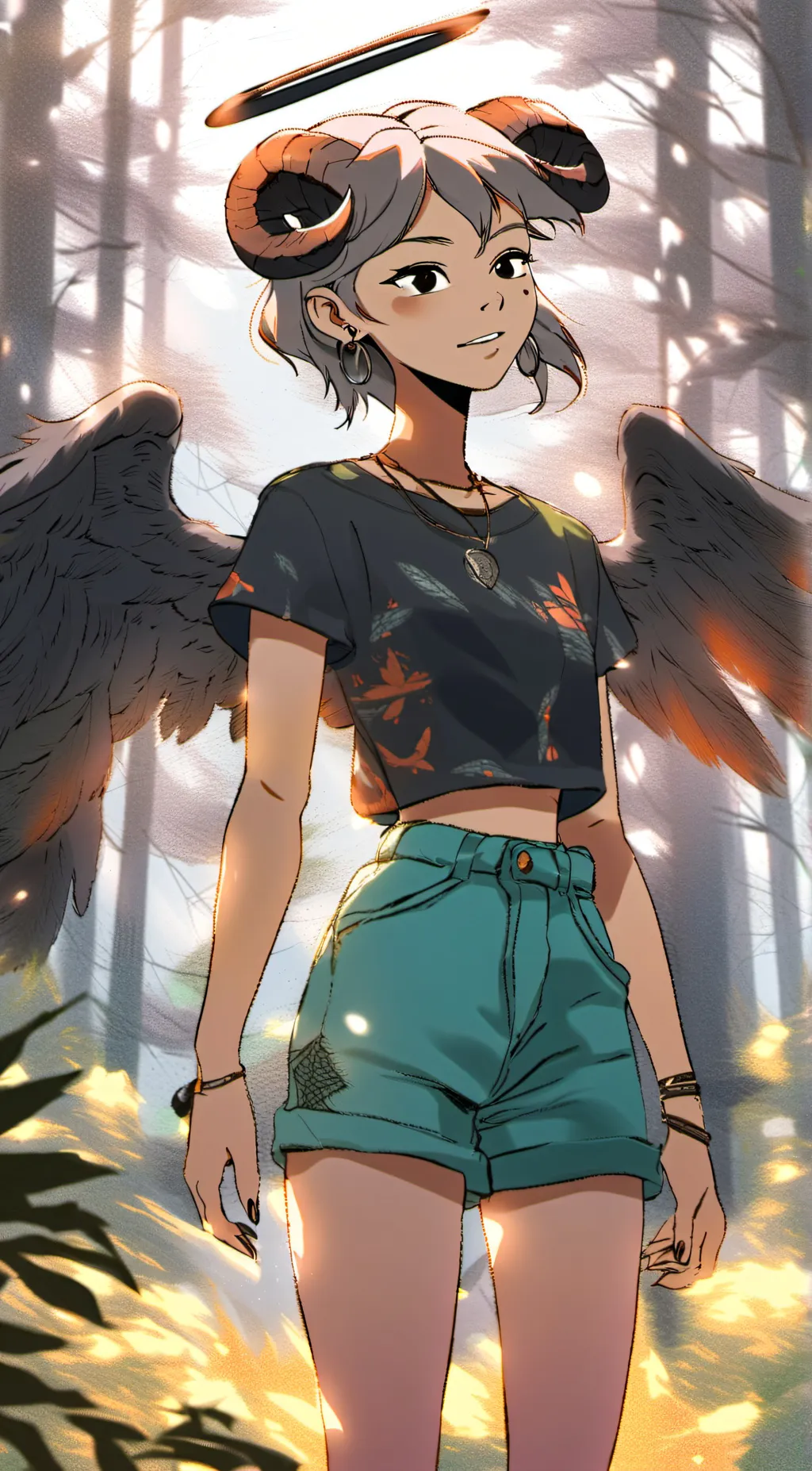 ai character: 💙{vox}💙 background