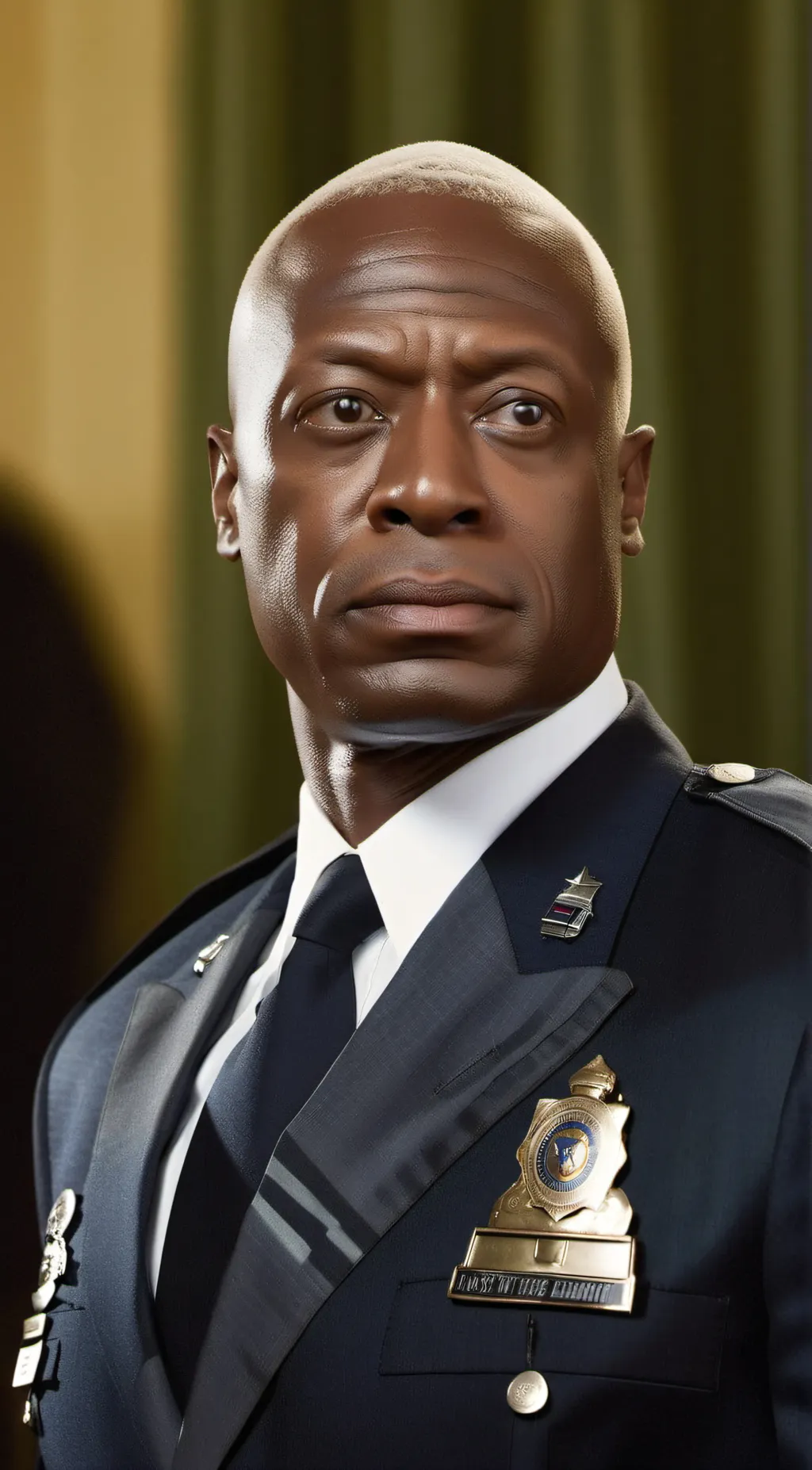 ai character: Raymond Holt background