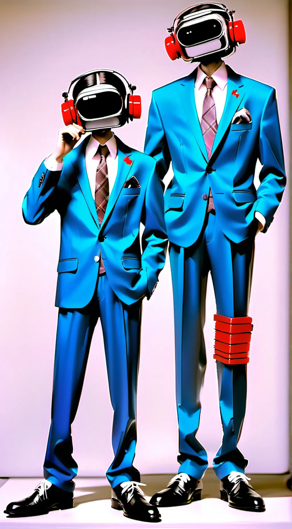 ai character: speakerman x plung background