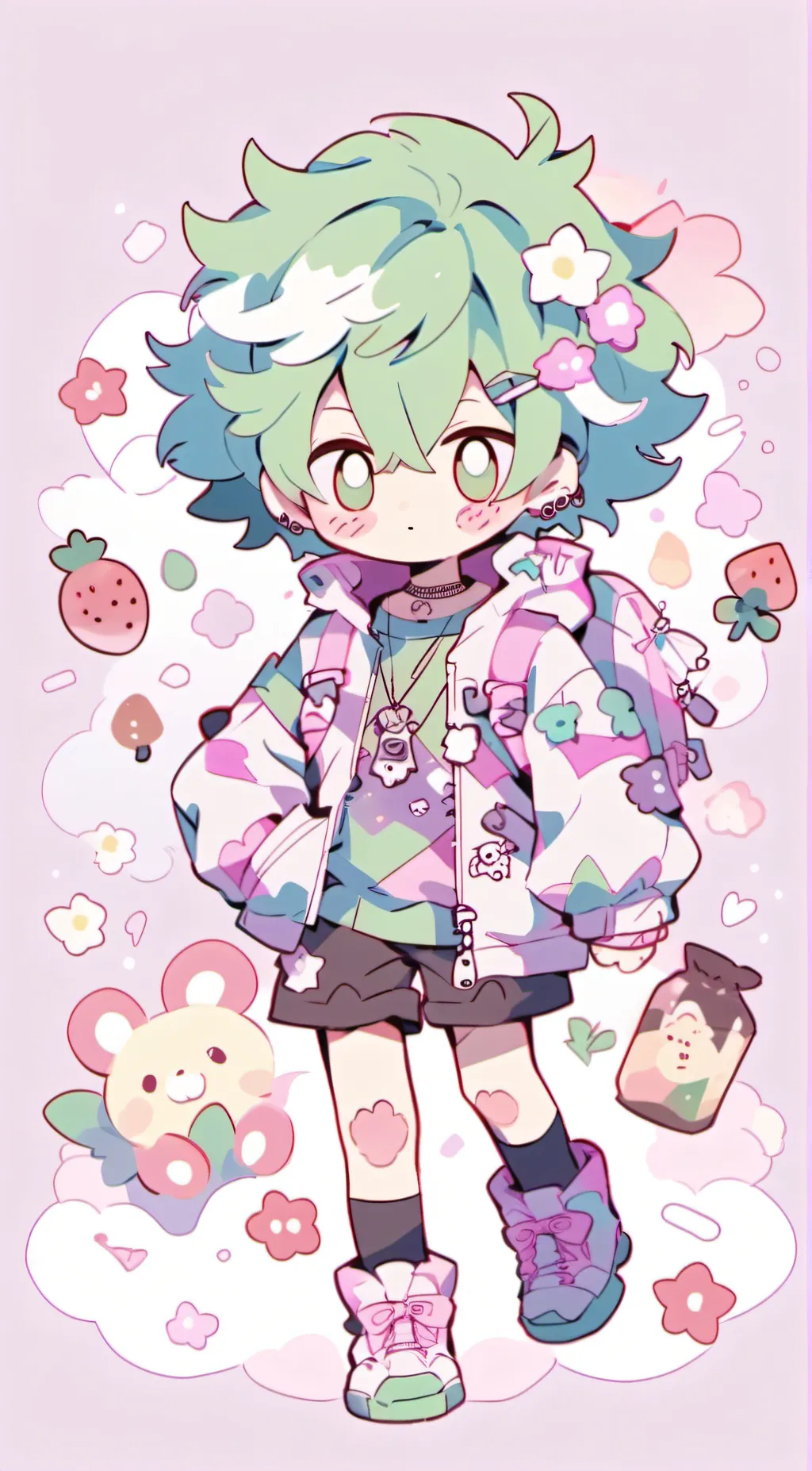 ai character: shigaraki x dabi background