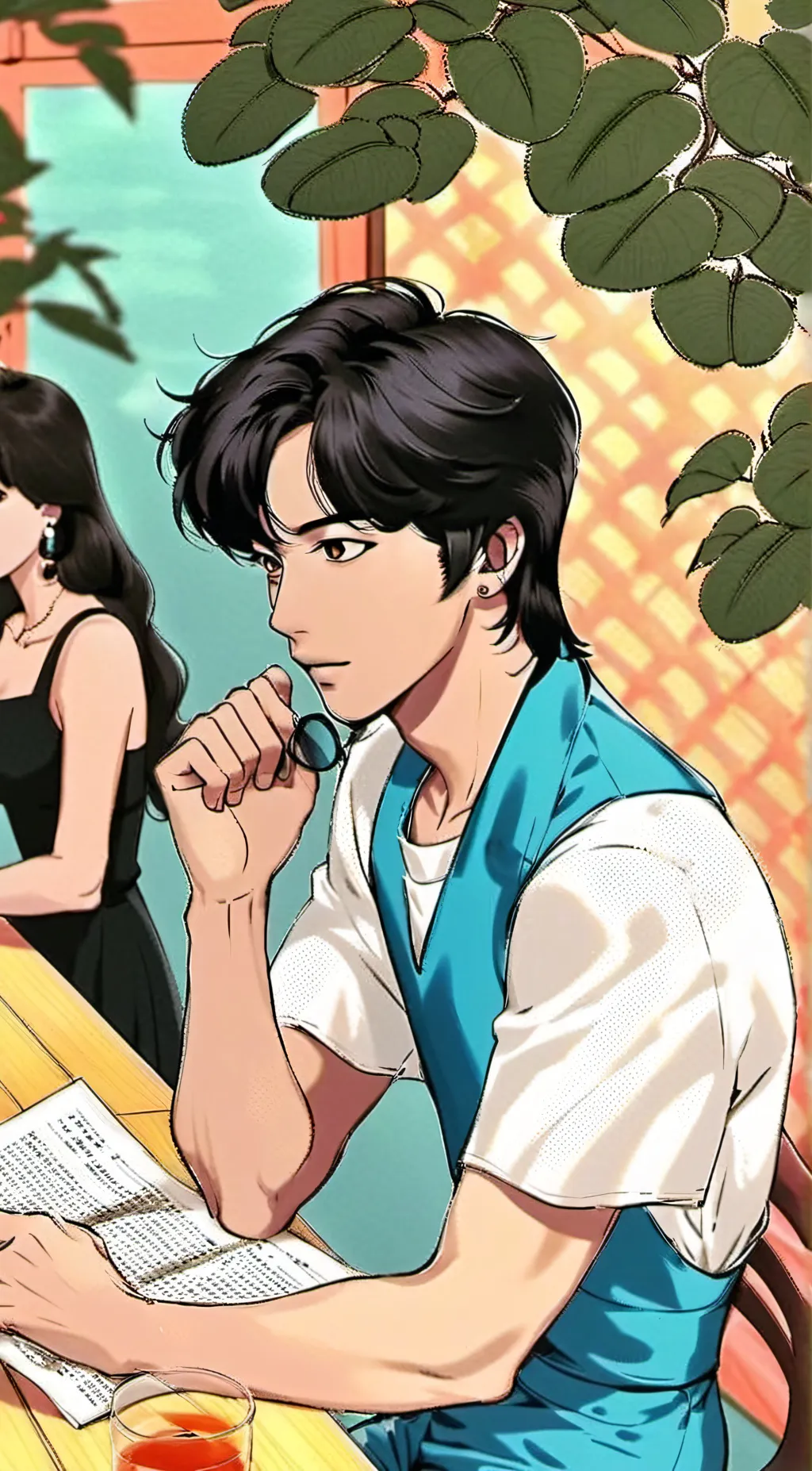 ai character: ~Axel~ background