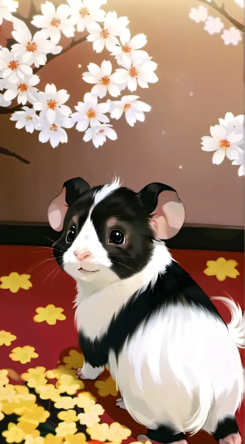 ai character: Moon background