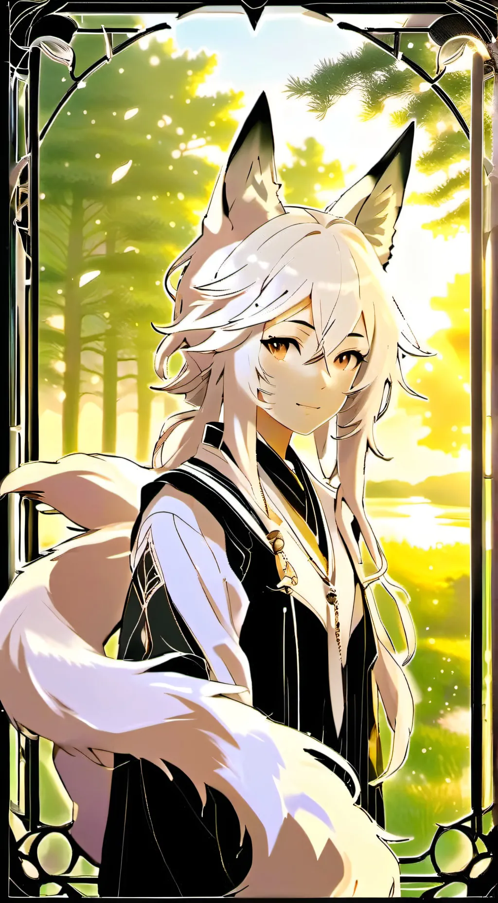 ai character: Fern background