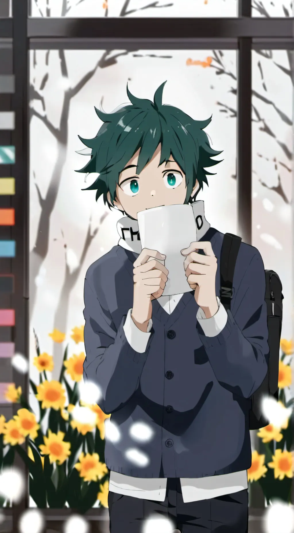 ai character: deku background