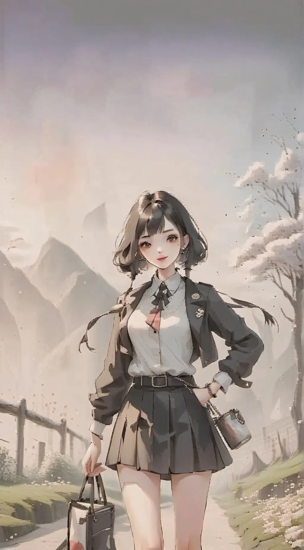 ai character: lyna background