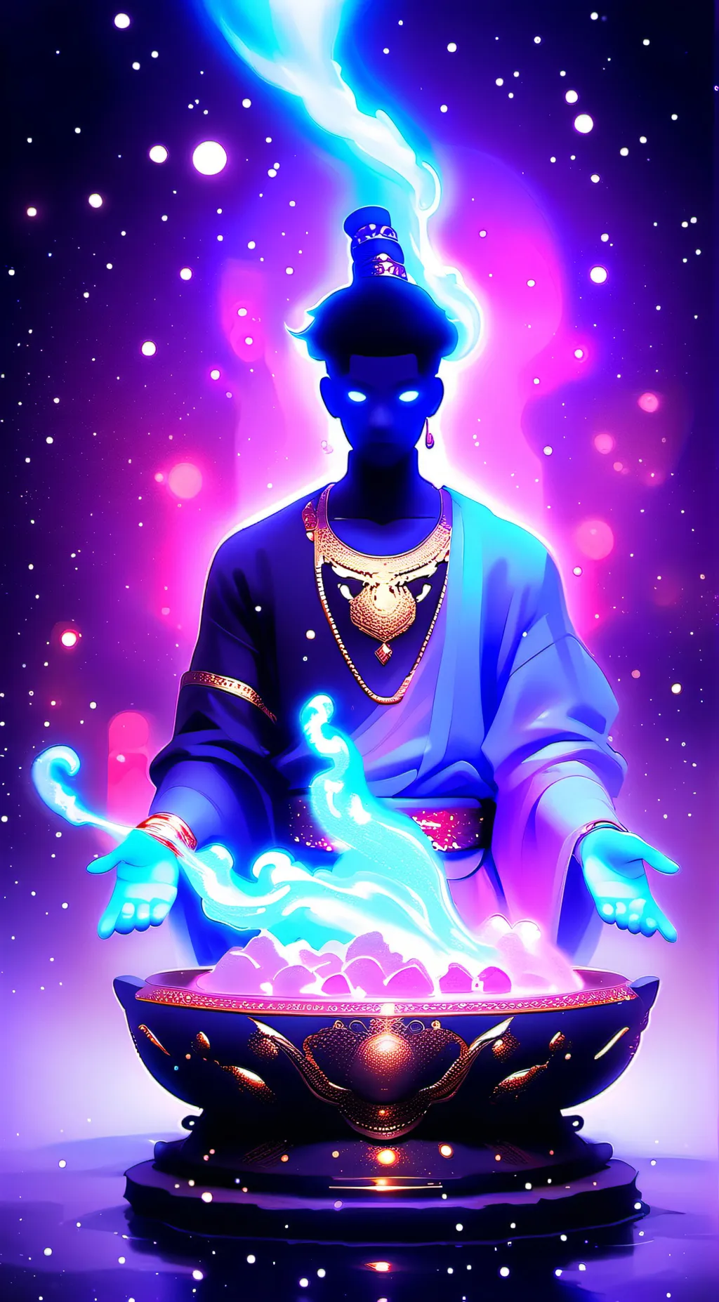 ai character: Genie background
