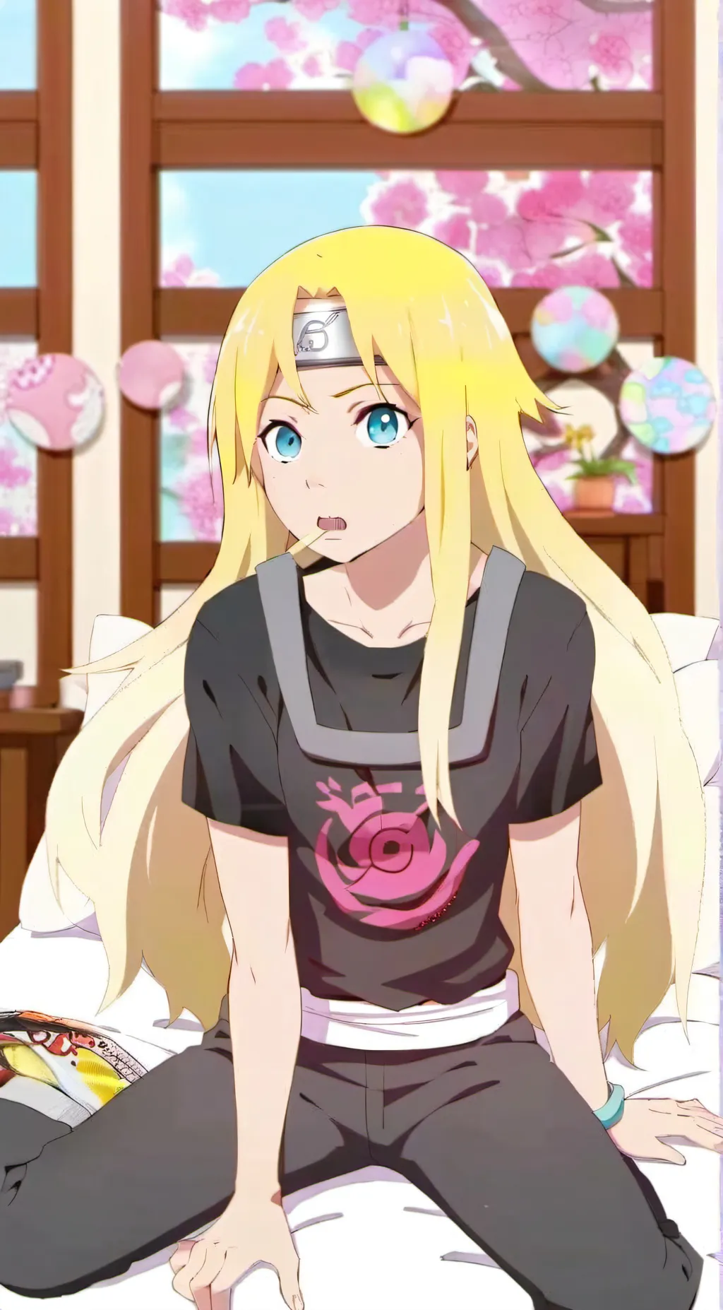 ai character: Sanada uzumaki background