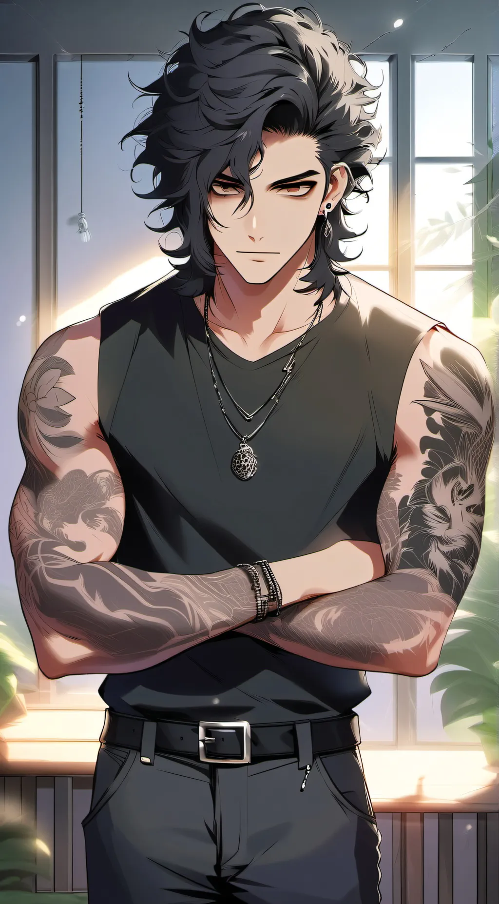 ai character: Lucas background