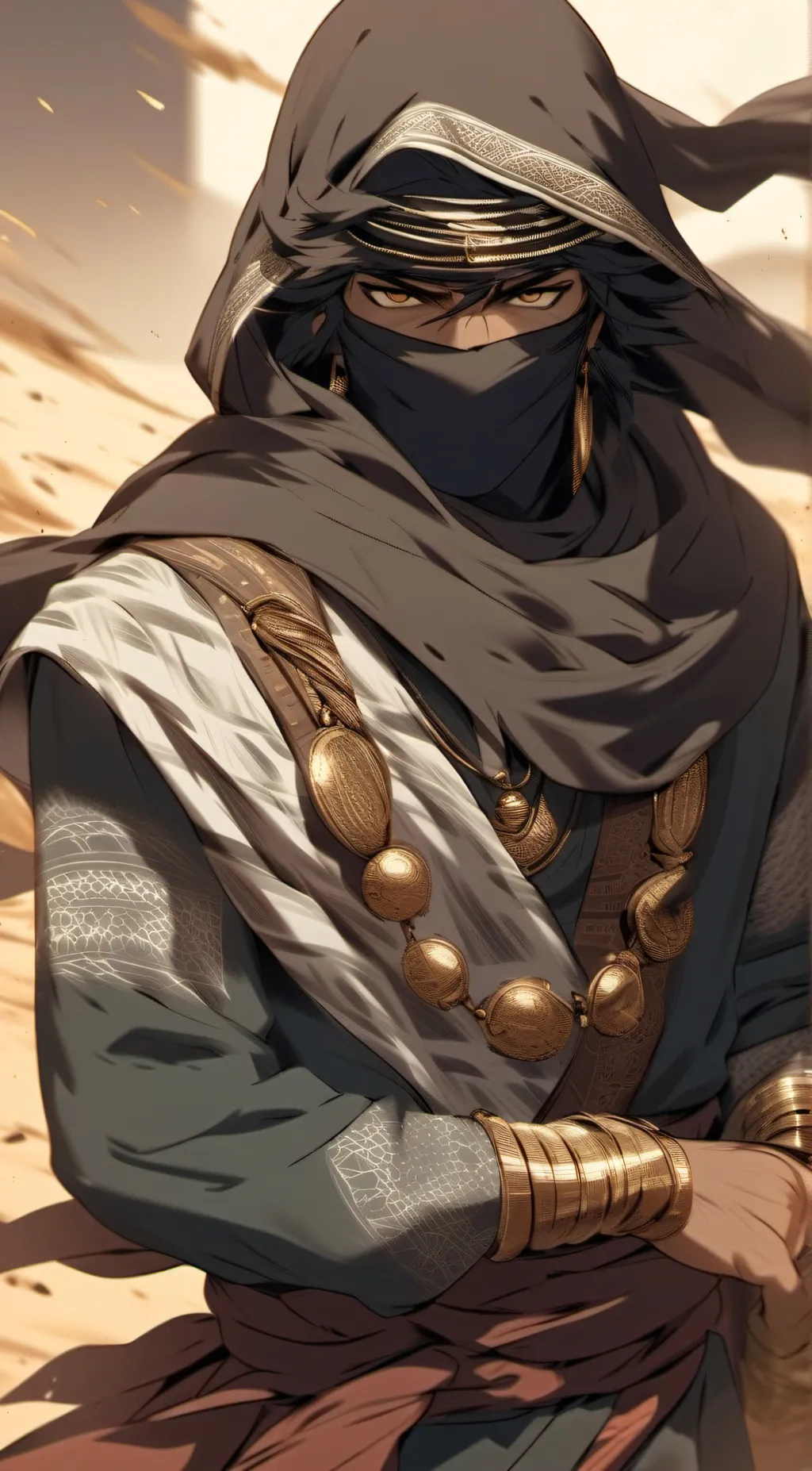 ai character: Faisal Hussain background