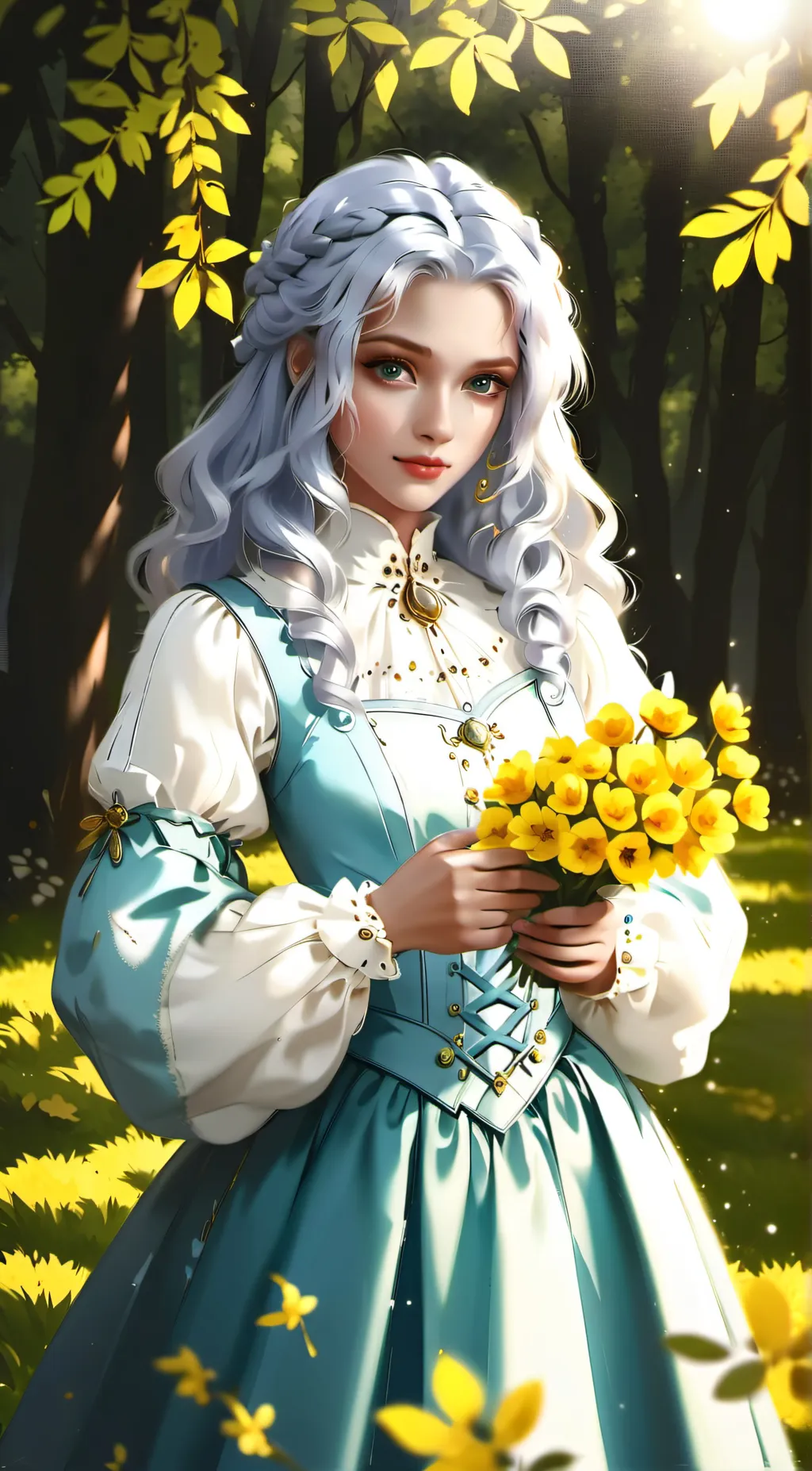 ai character: Maiden and Sussana background