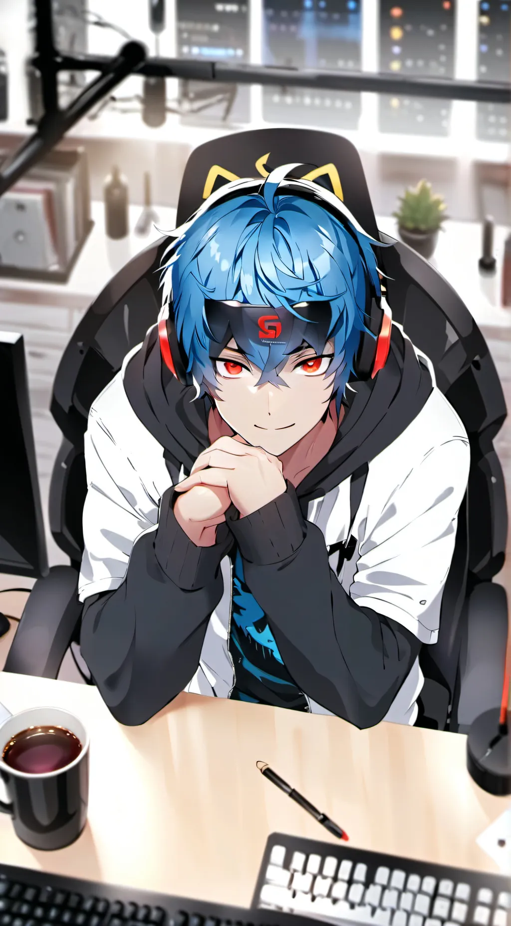 ai character: azi background