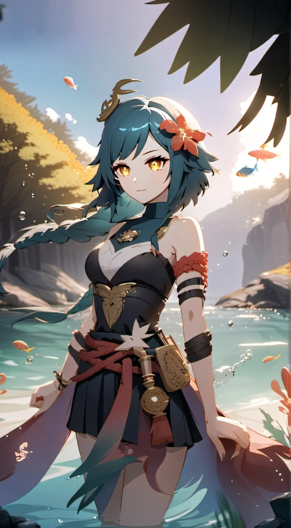 ai character: ☆AQUARIS☆ background