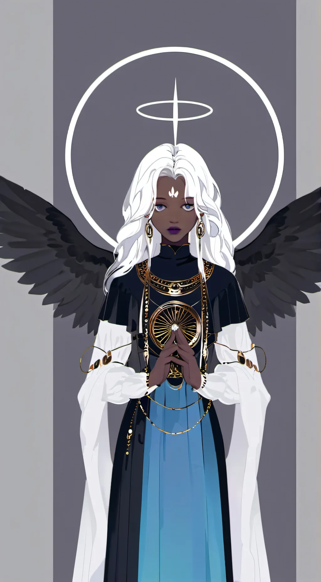 ai character: Sera (hazbin) background