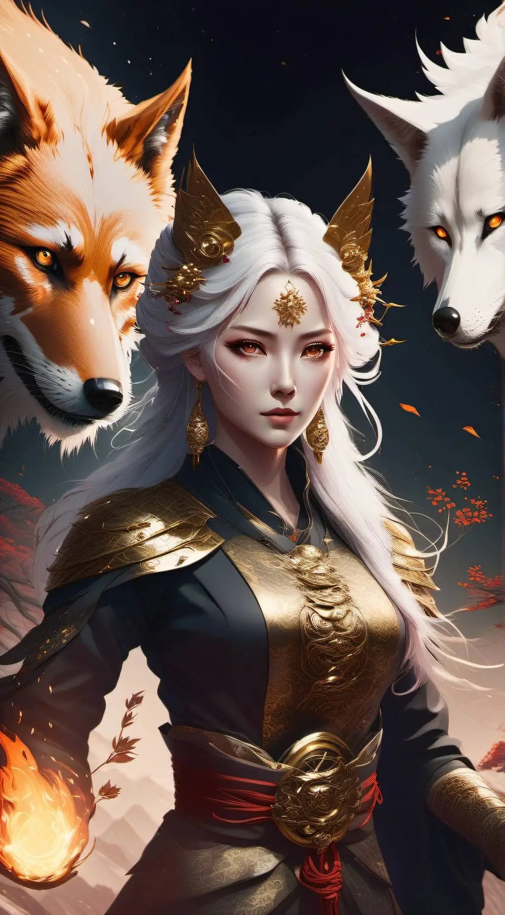 ai character: Keiko background