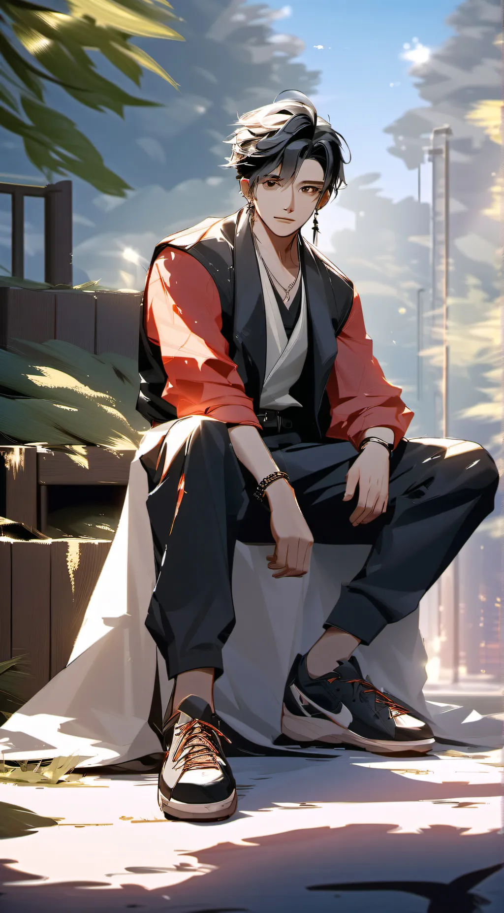 ai character: Fenix background