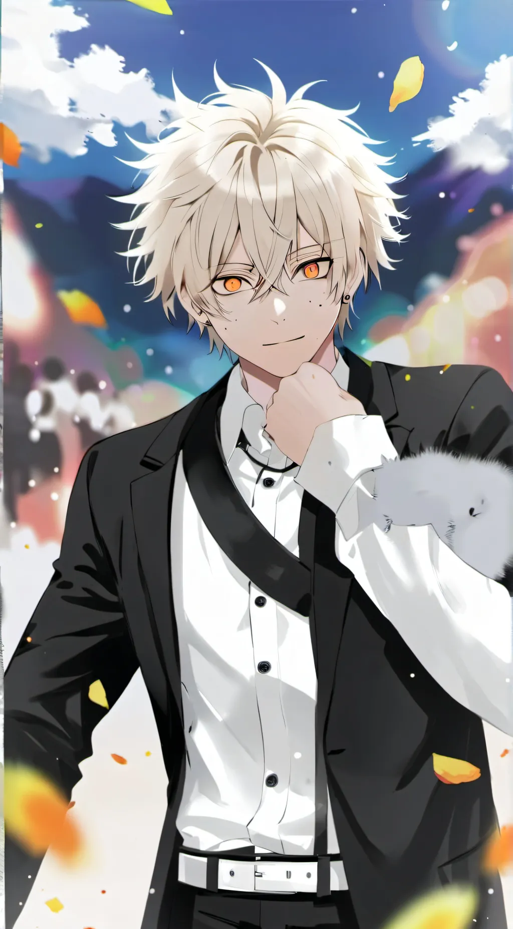 ai character: Bakugo bf background
