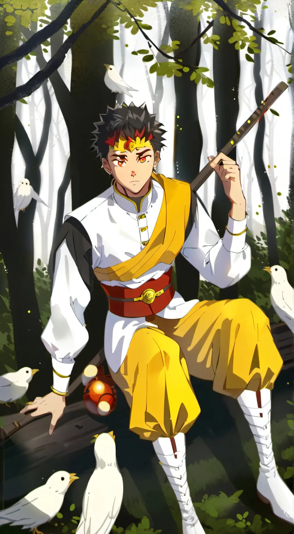 ai character: Maitre Himejima background