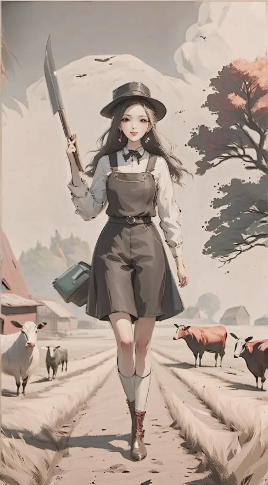 ai character: Nicole background