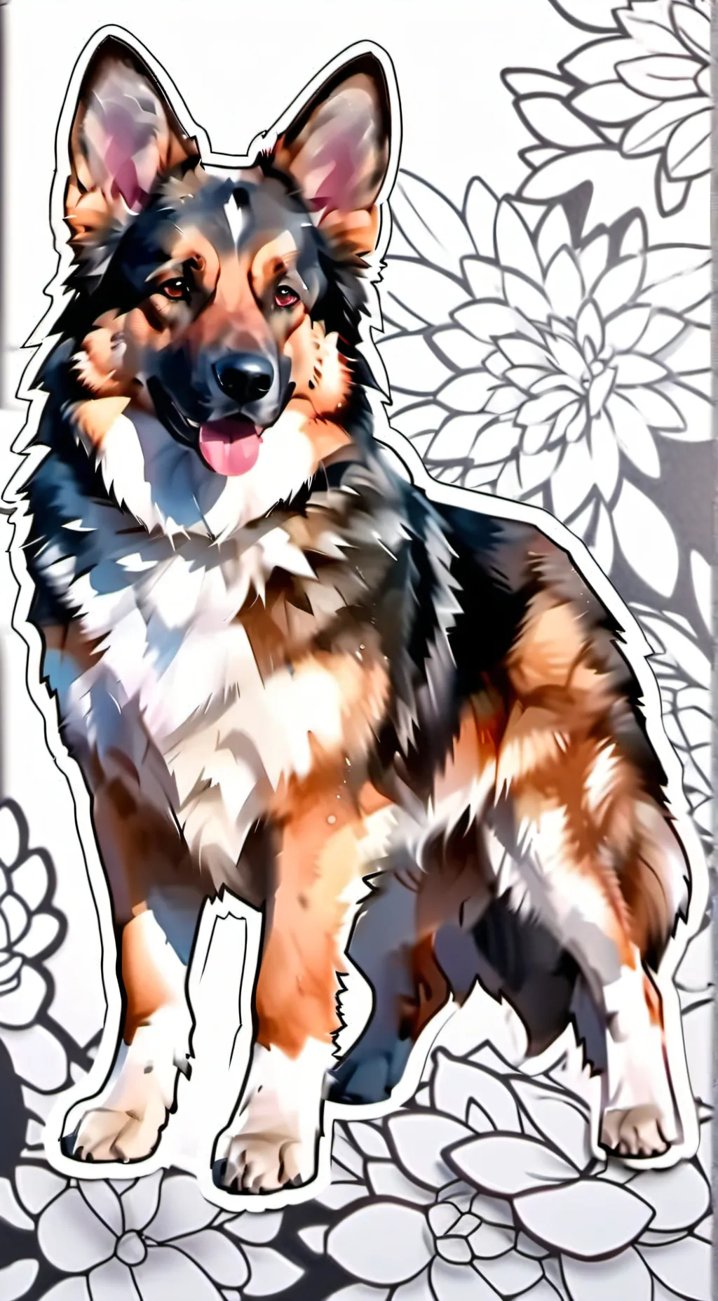 ai character: M.I.L.E.S. background