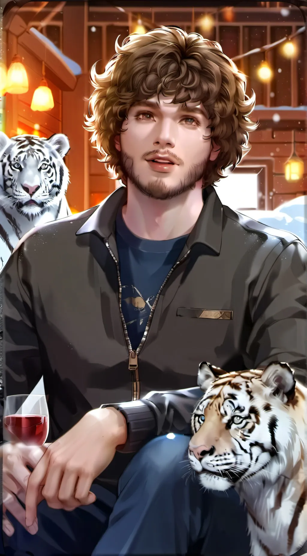 ai character: Liam background