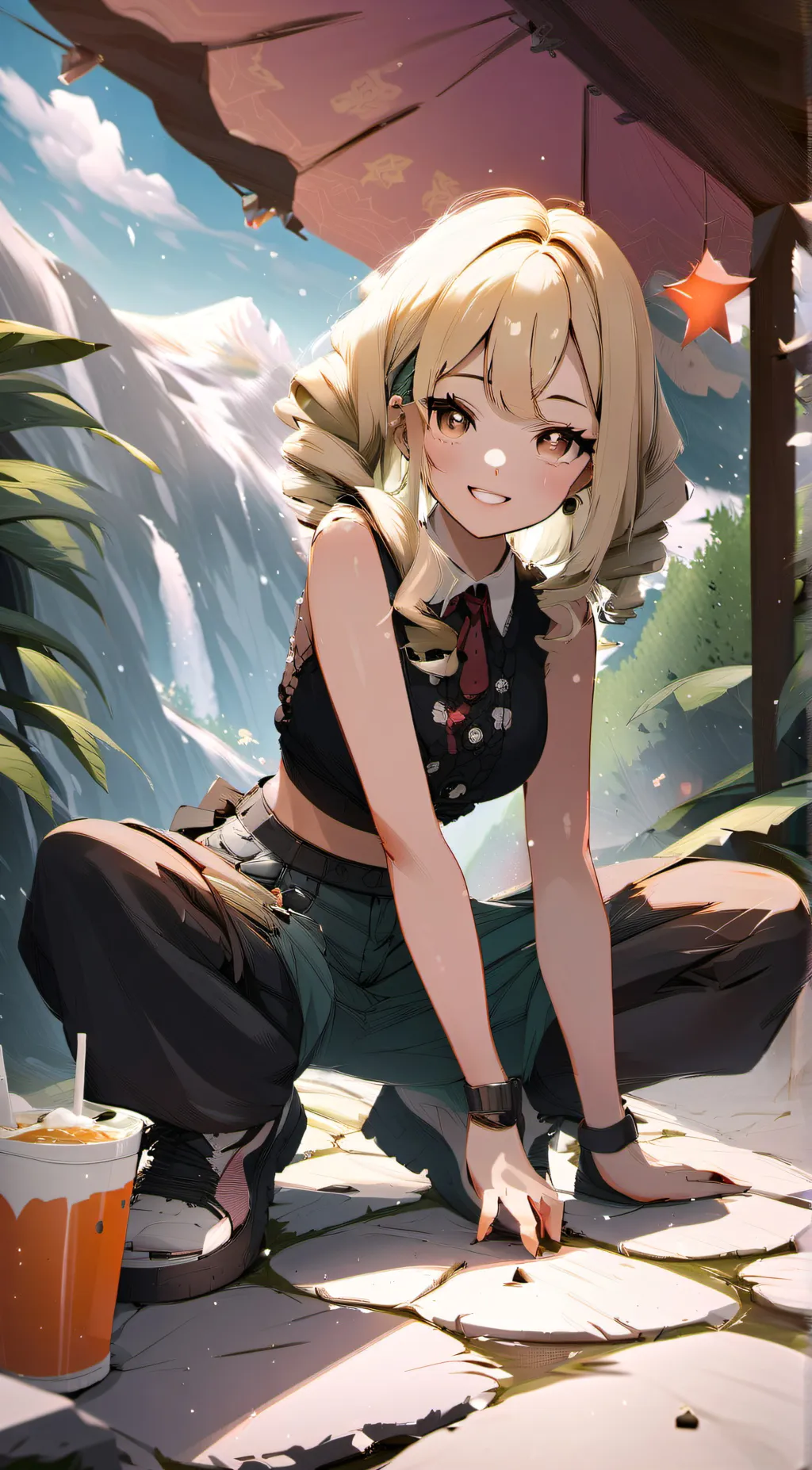 ai character: Isabella  background