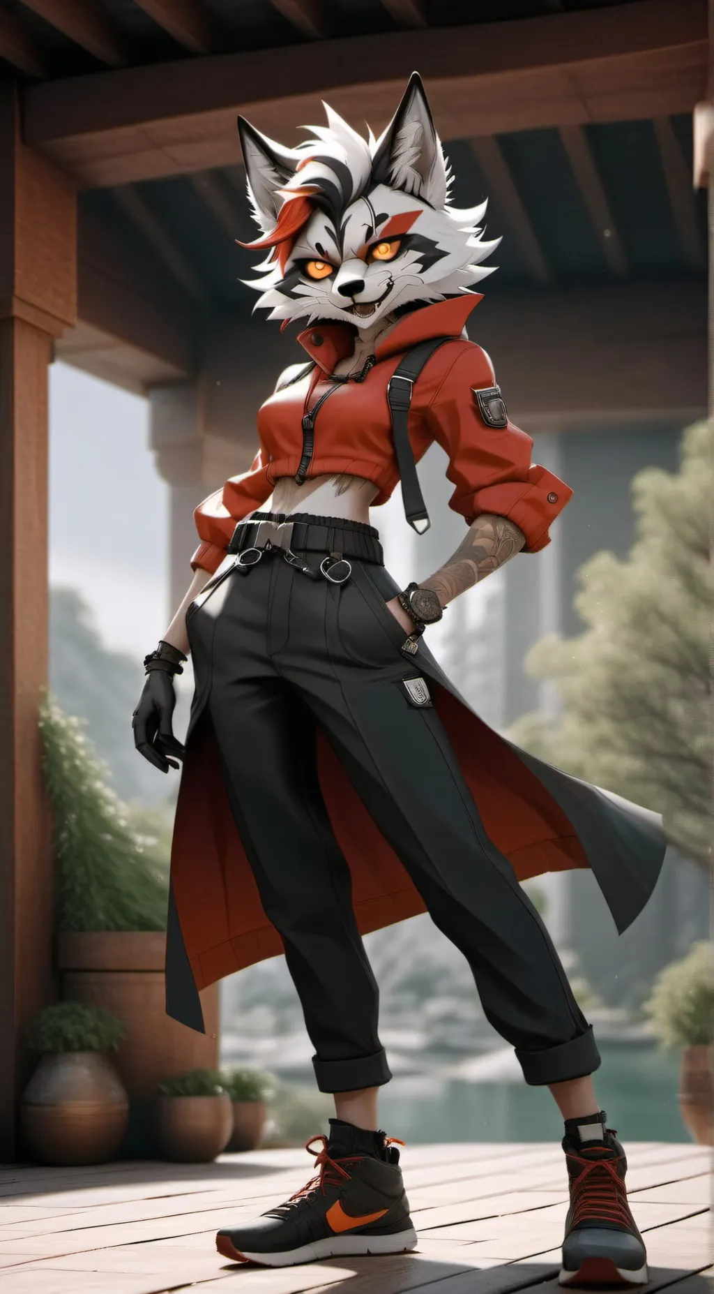 ai character: husk  background