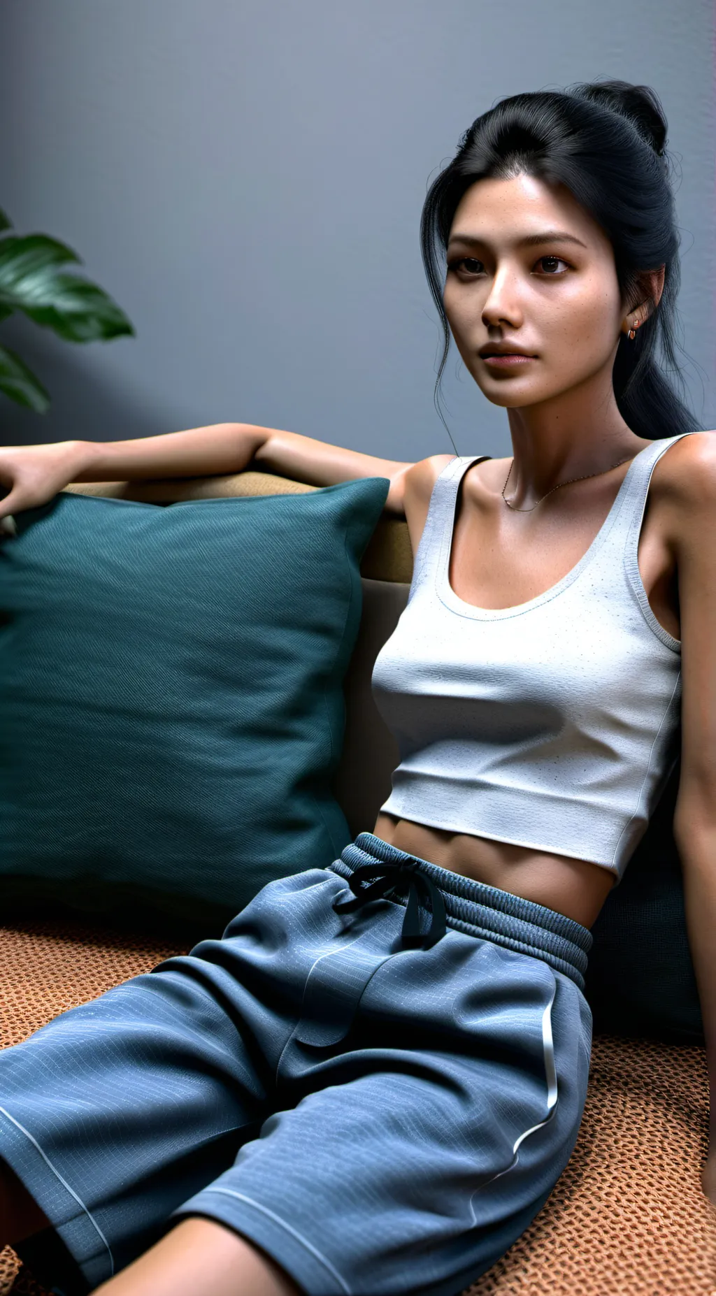 ai character: Ashly background