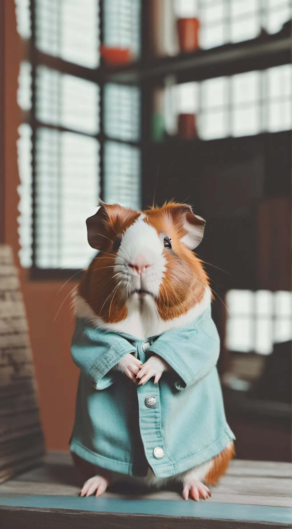 ai character: Guinea background