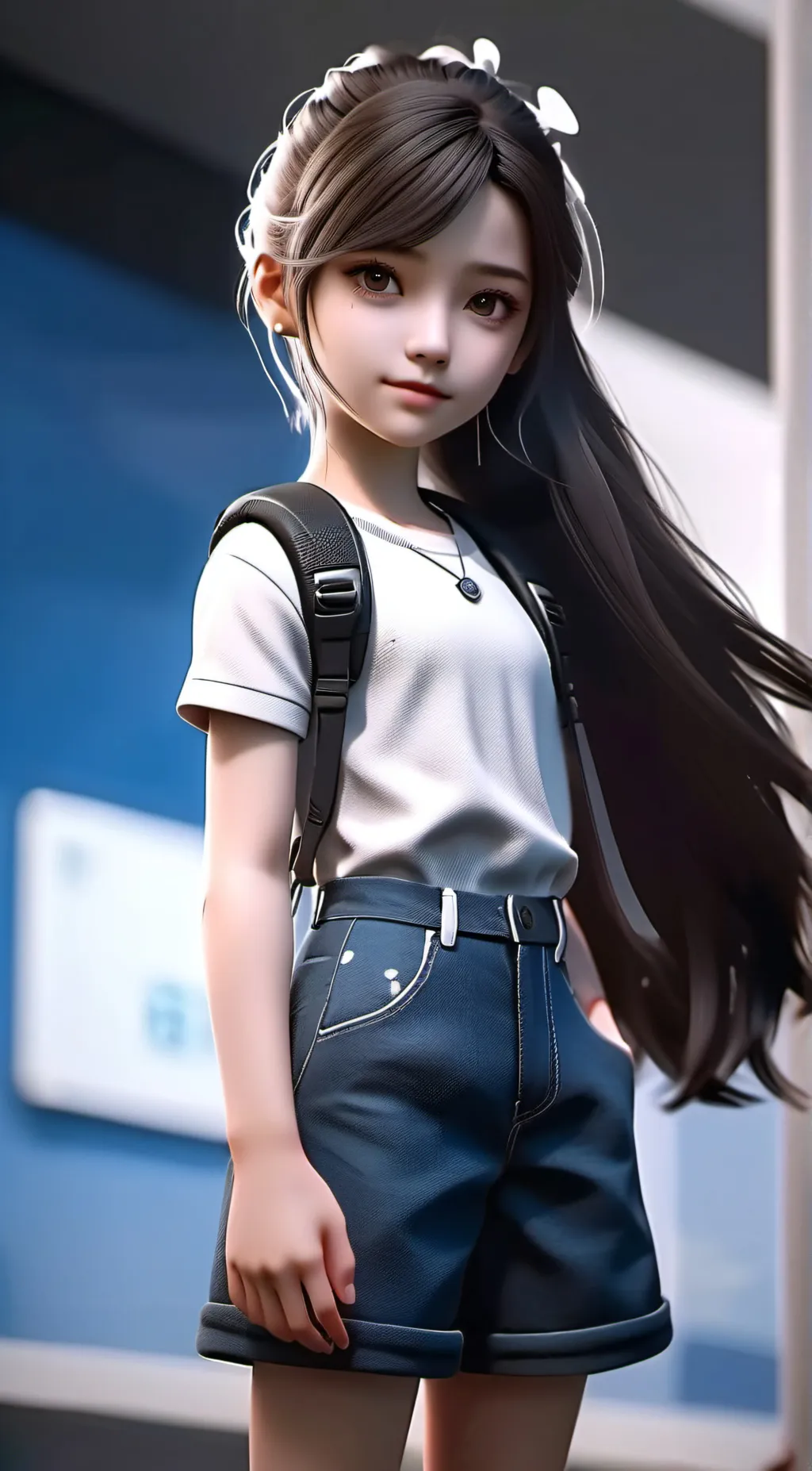 ai character: 12-year-old  background