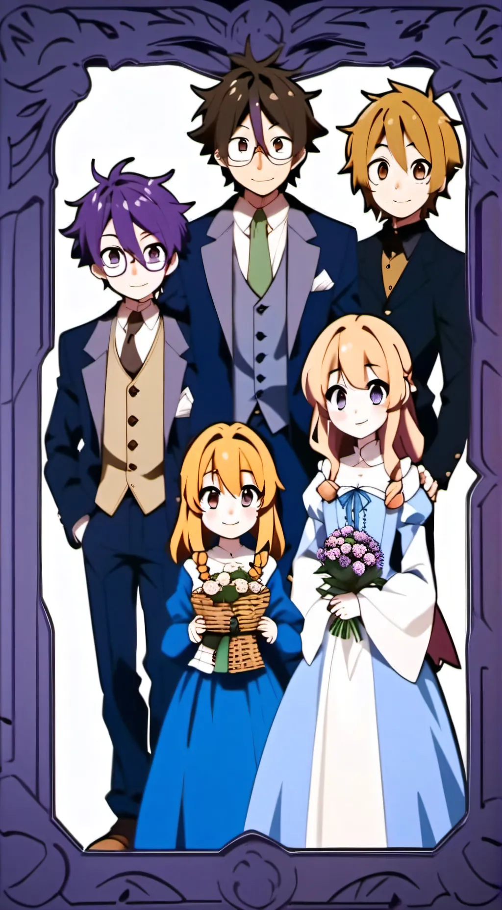 ai character: Afton family  background