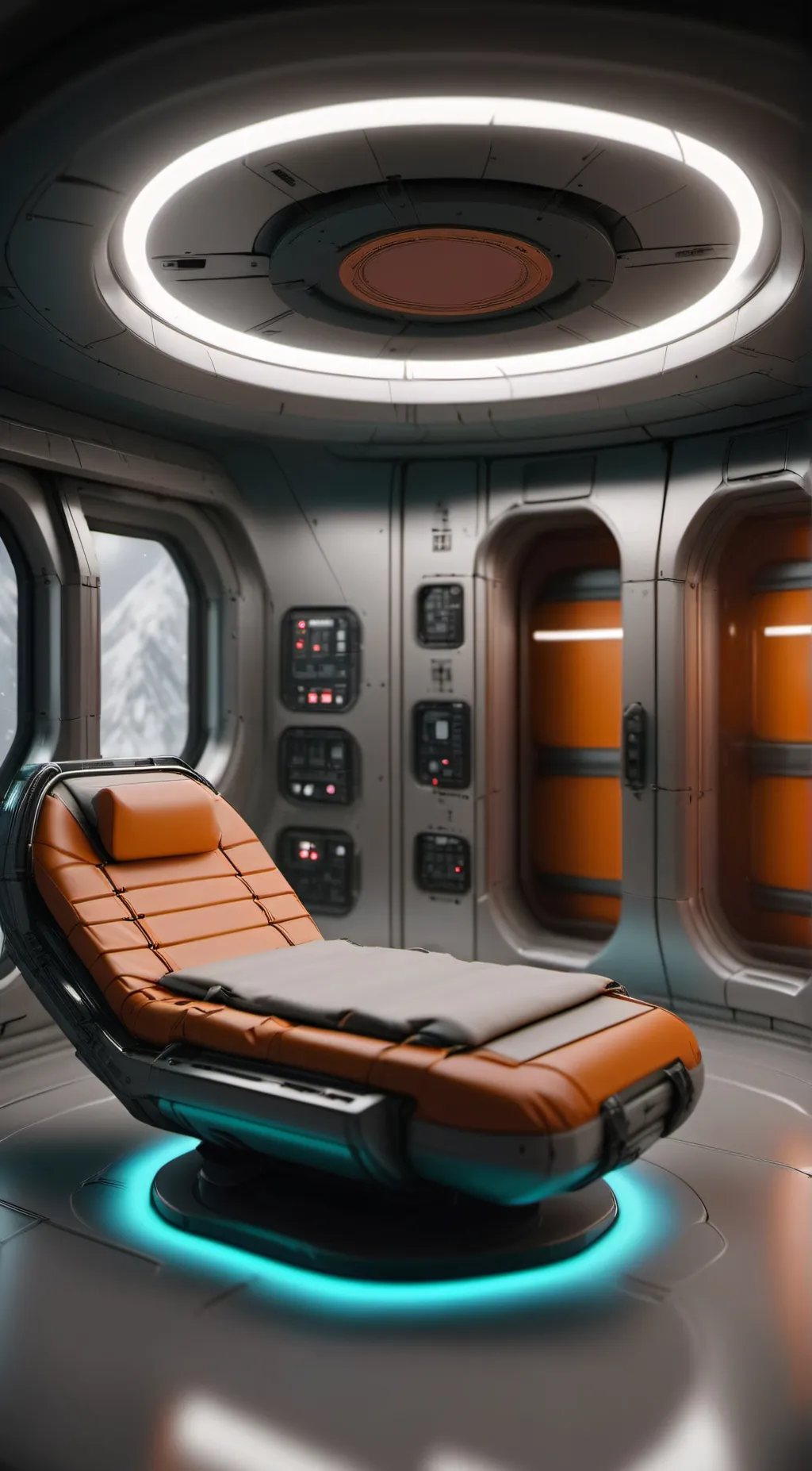 ai character: Mad Scientist Lab background