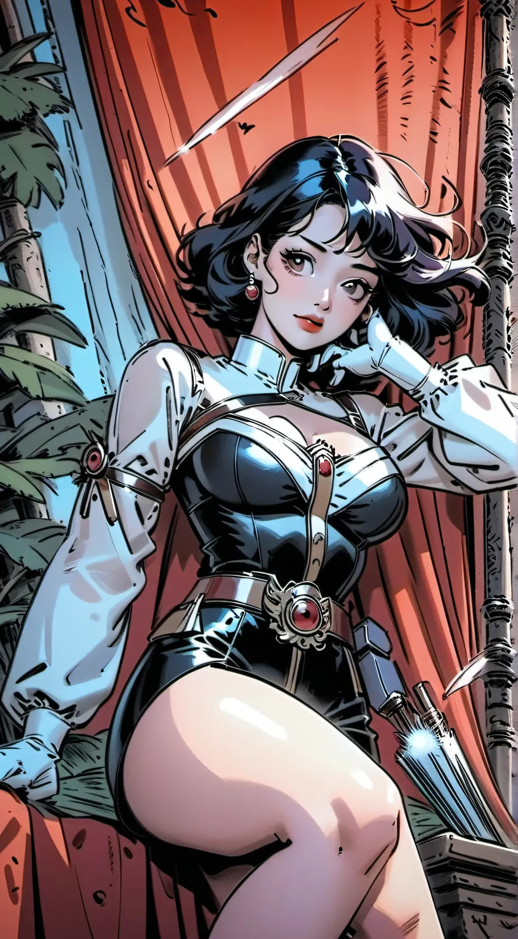 ai character: Sophia background