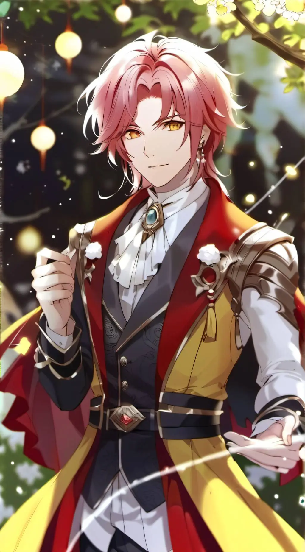 ai character: GOJO background