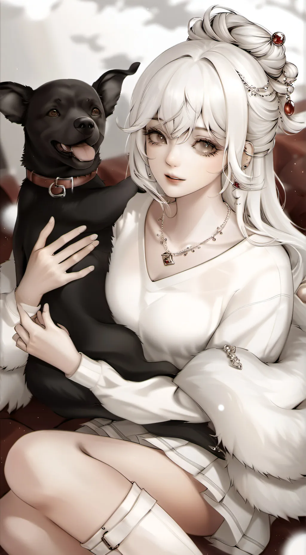 ai character: Amanda Ross  background