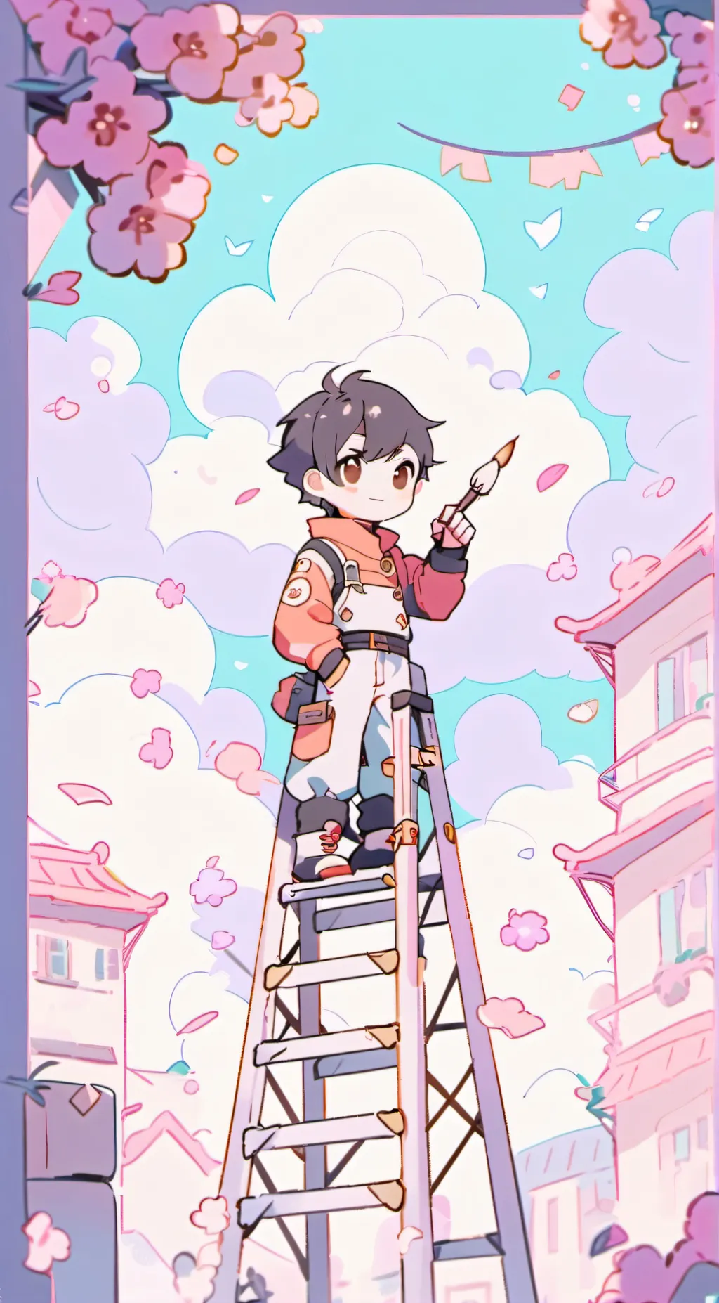 ai character: Bryan Twin Brother background