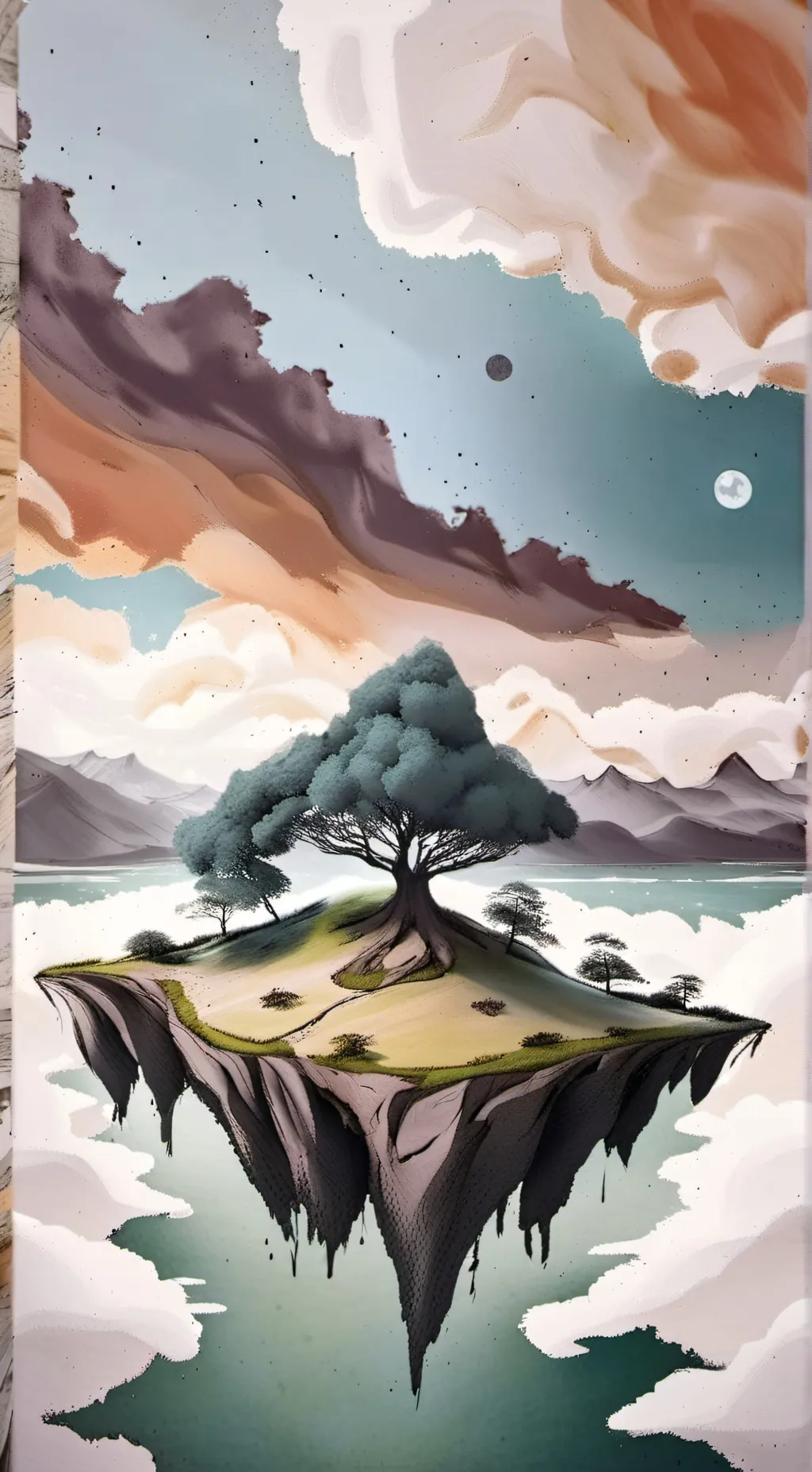 ai character: Cyan Skies  background