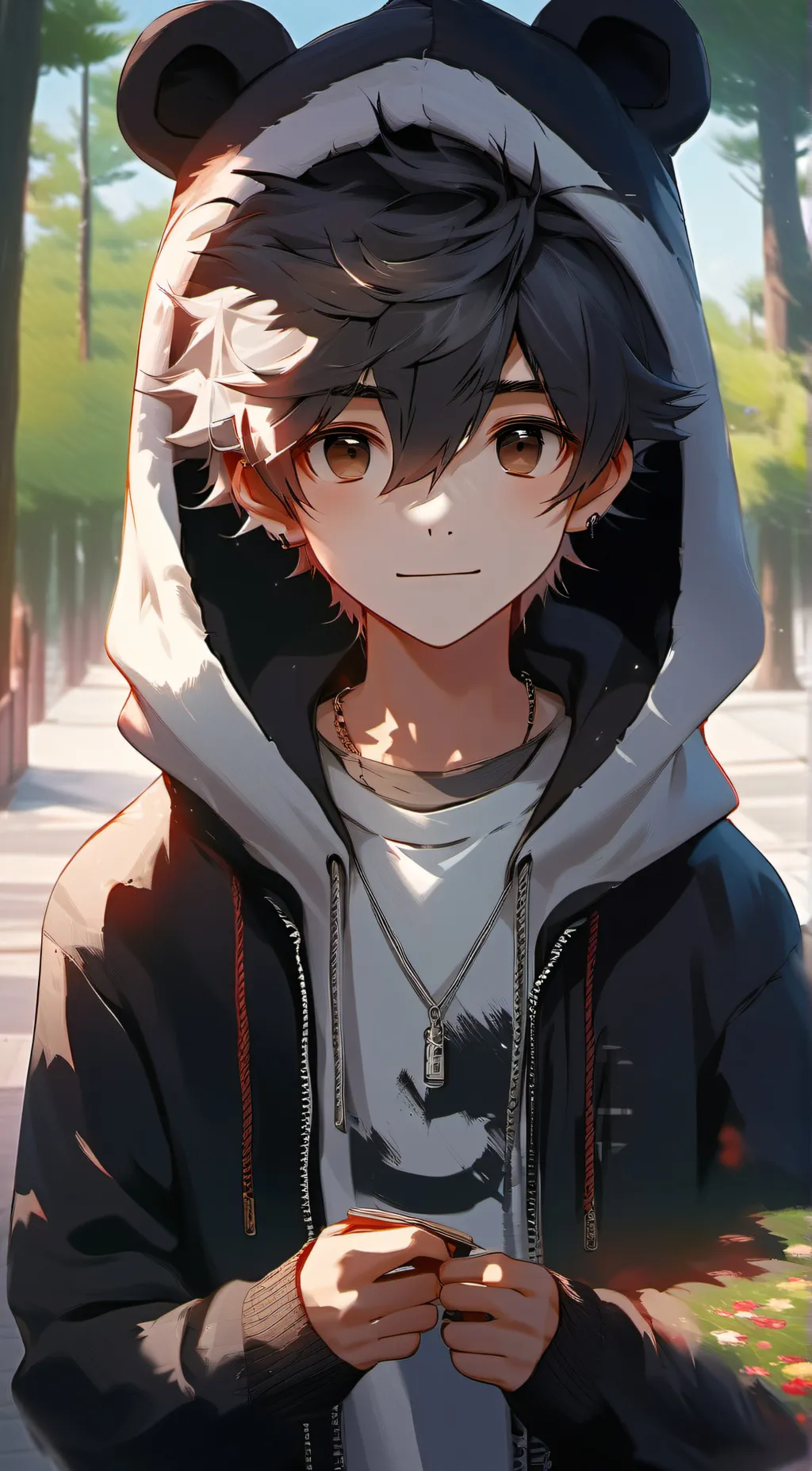 ai character: humza  background