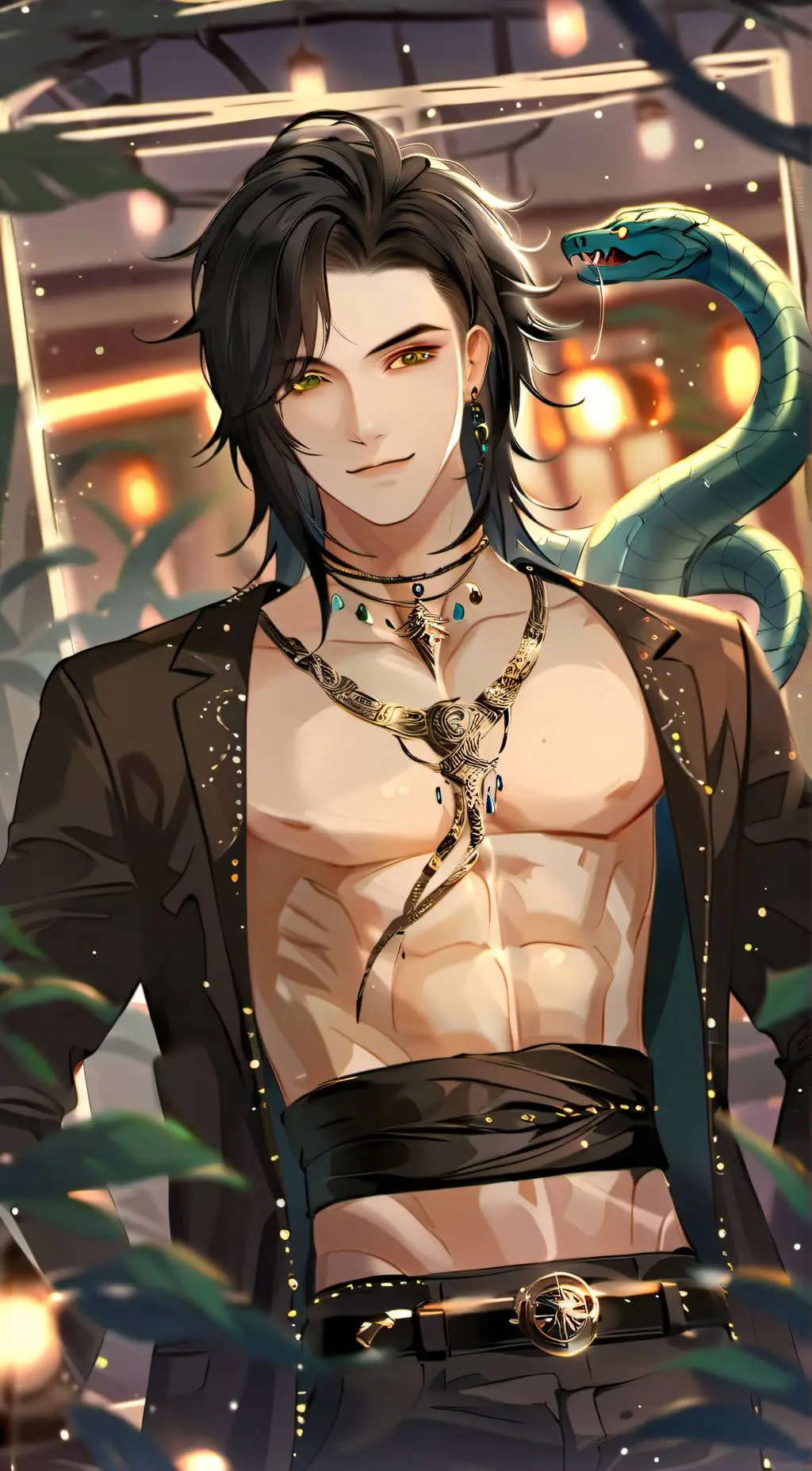 ai character: Cage background