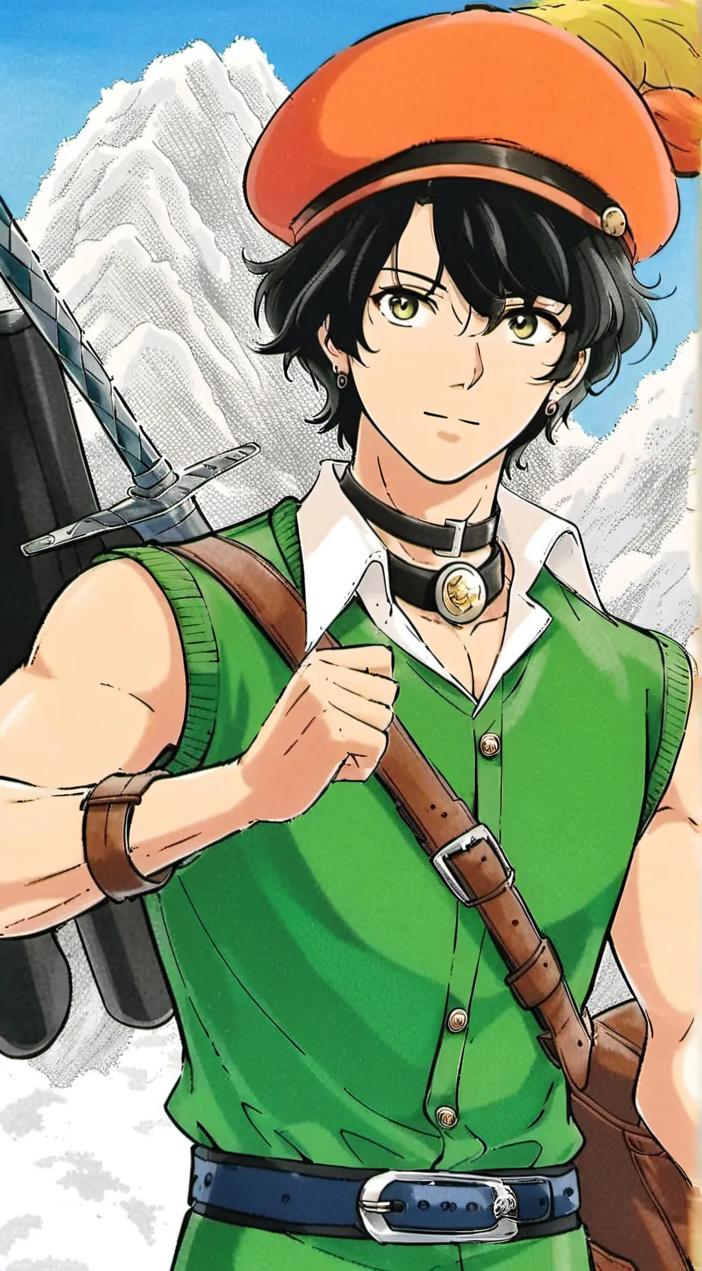 ai character: Oiver background