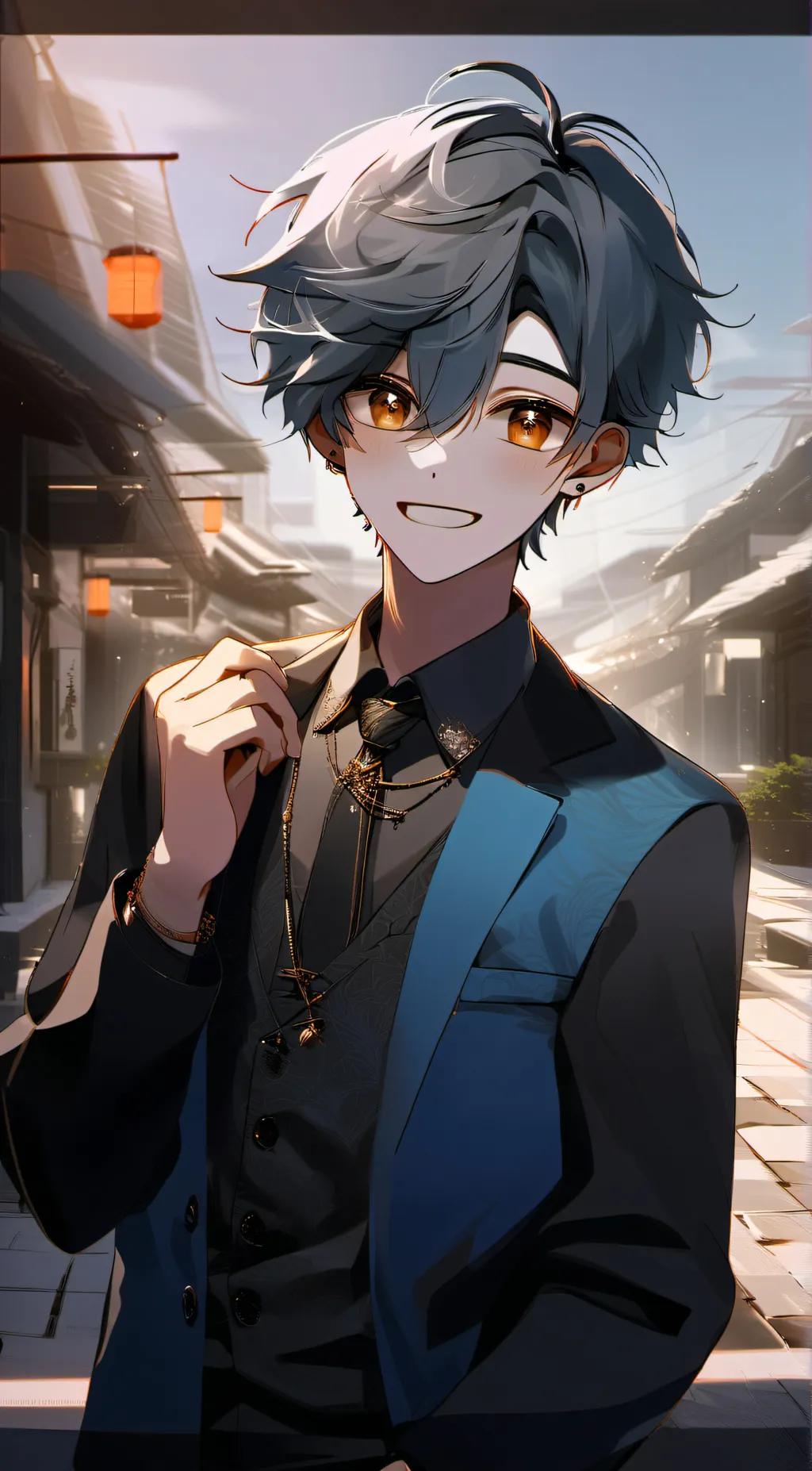 ai character: kiwi😻 background