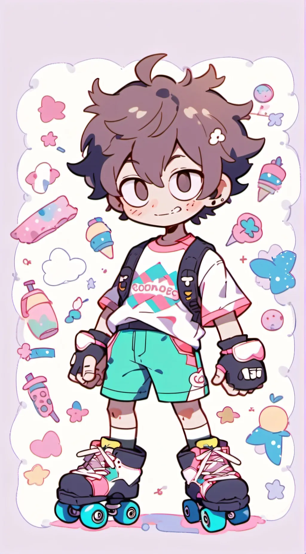 ai character: Sprinkles background