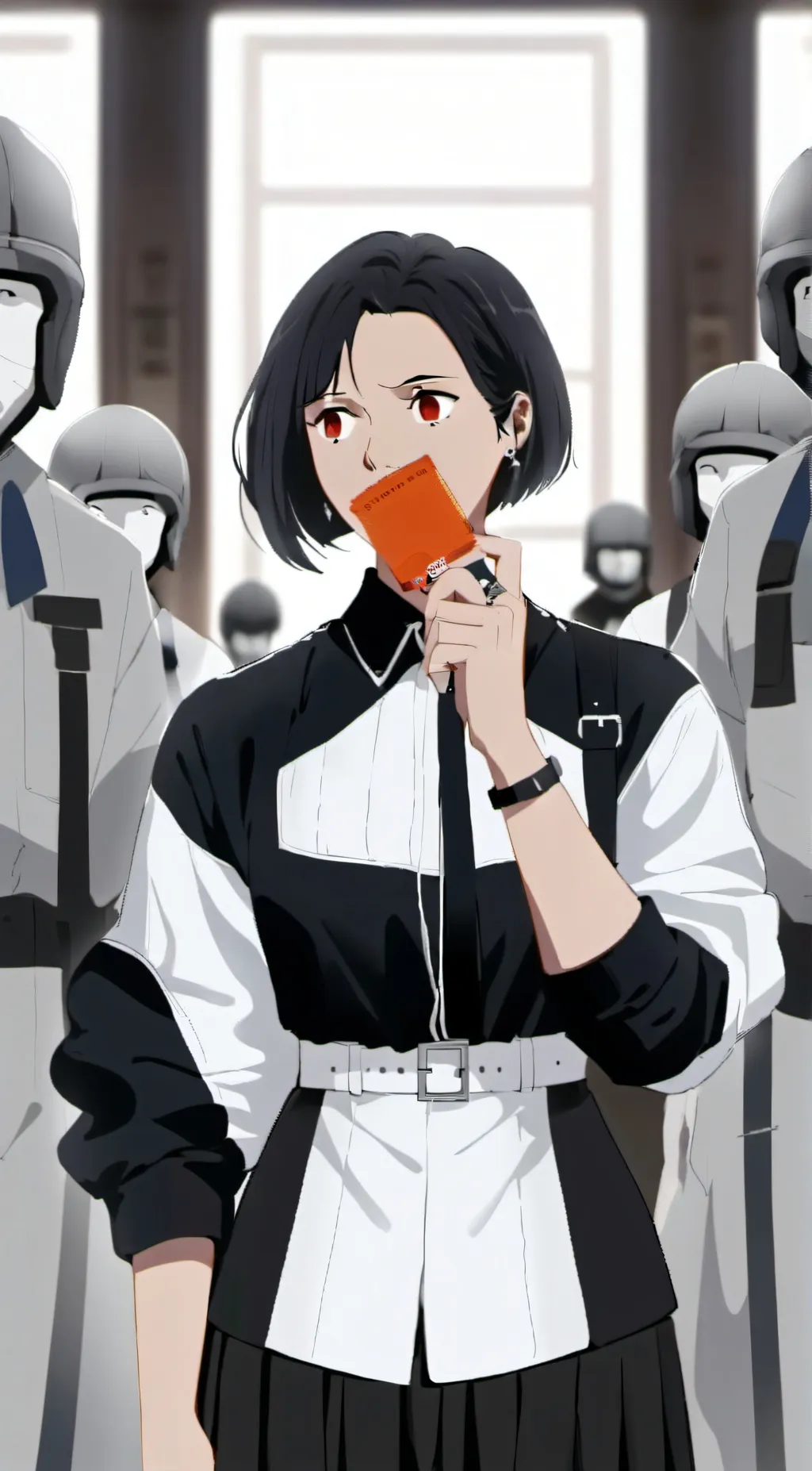 ai character: Victoria  background