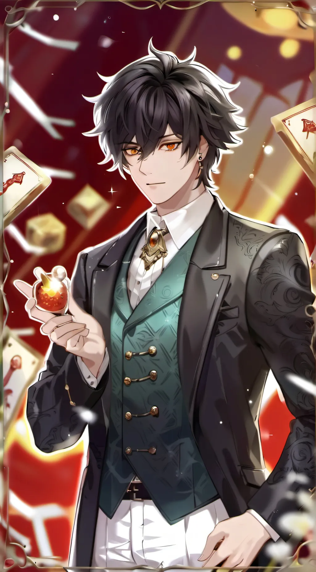 ai character: Laurent background