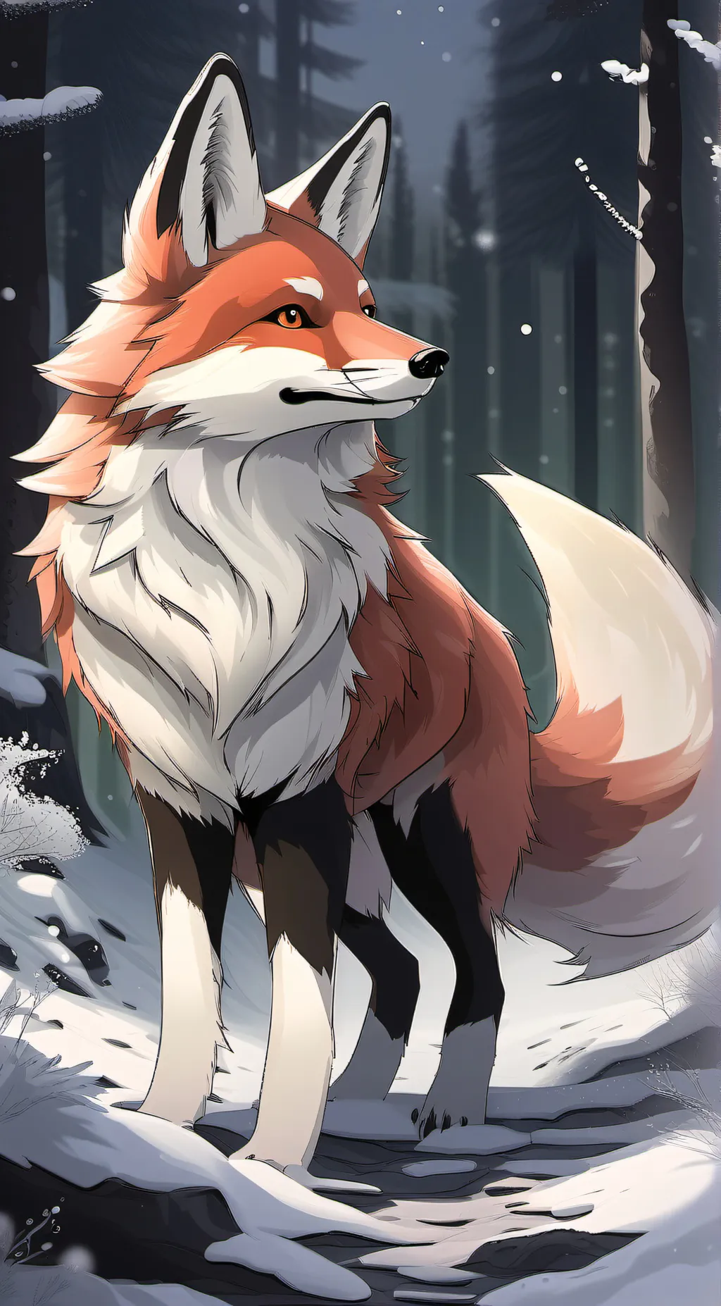 ai character: rad background