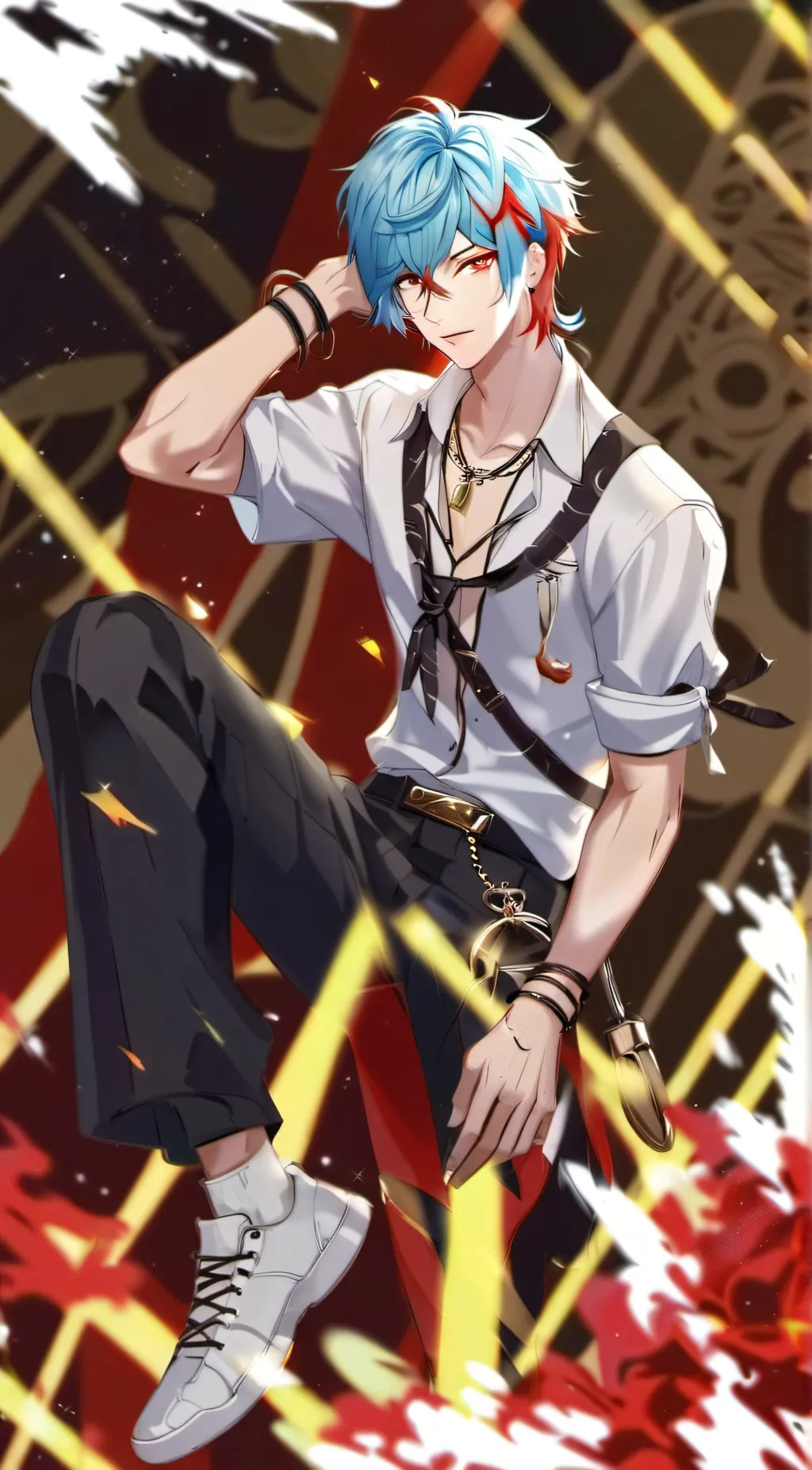 ai character: Ian background