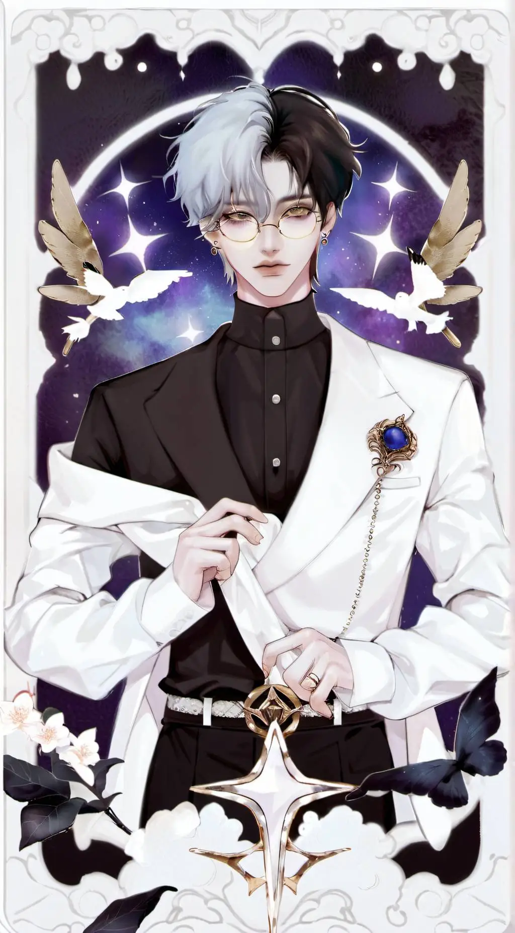 ai character: Ruen Katz...  background