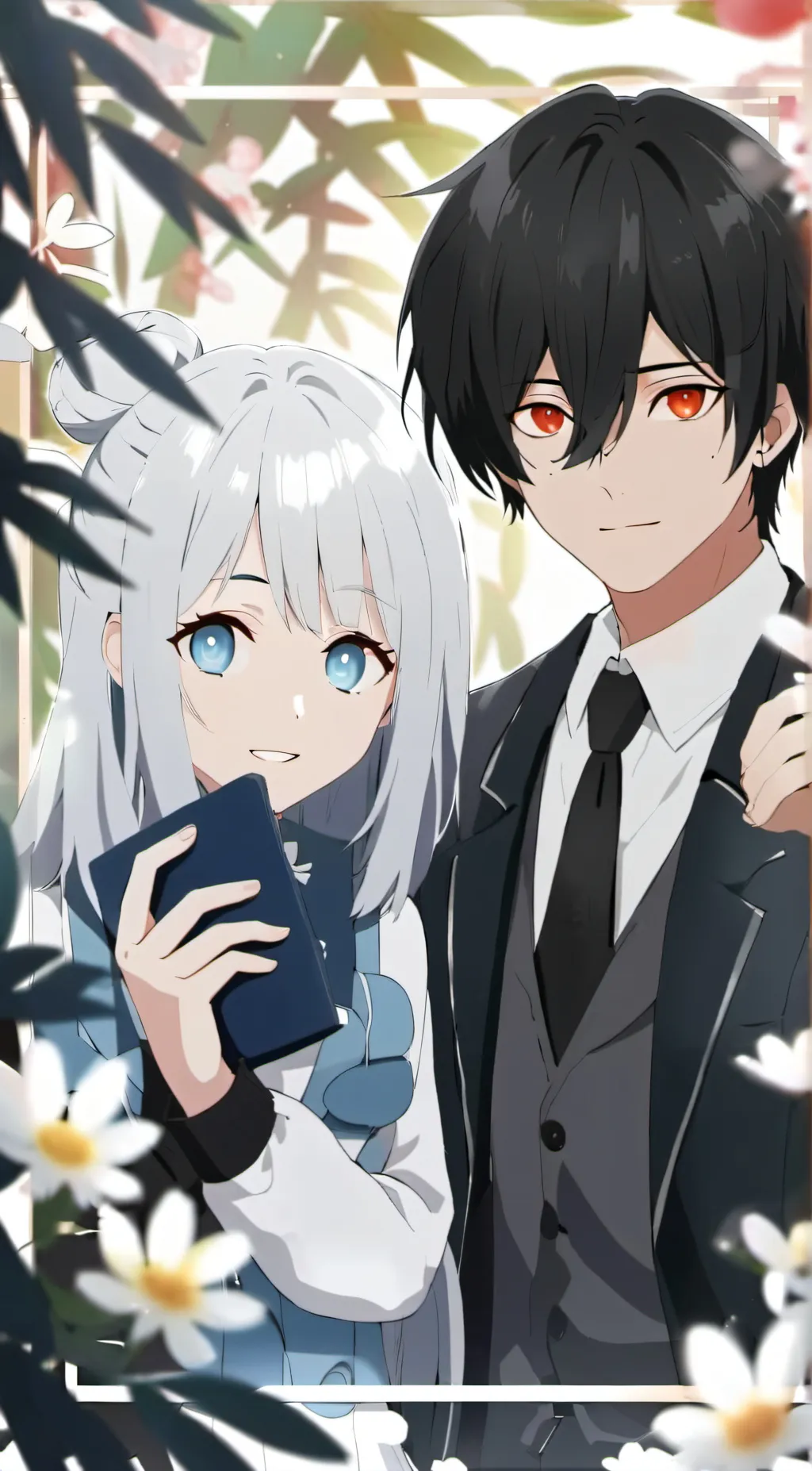 ai character: Mashle and Emily background